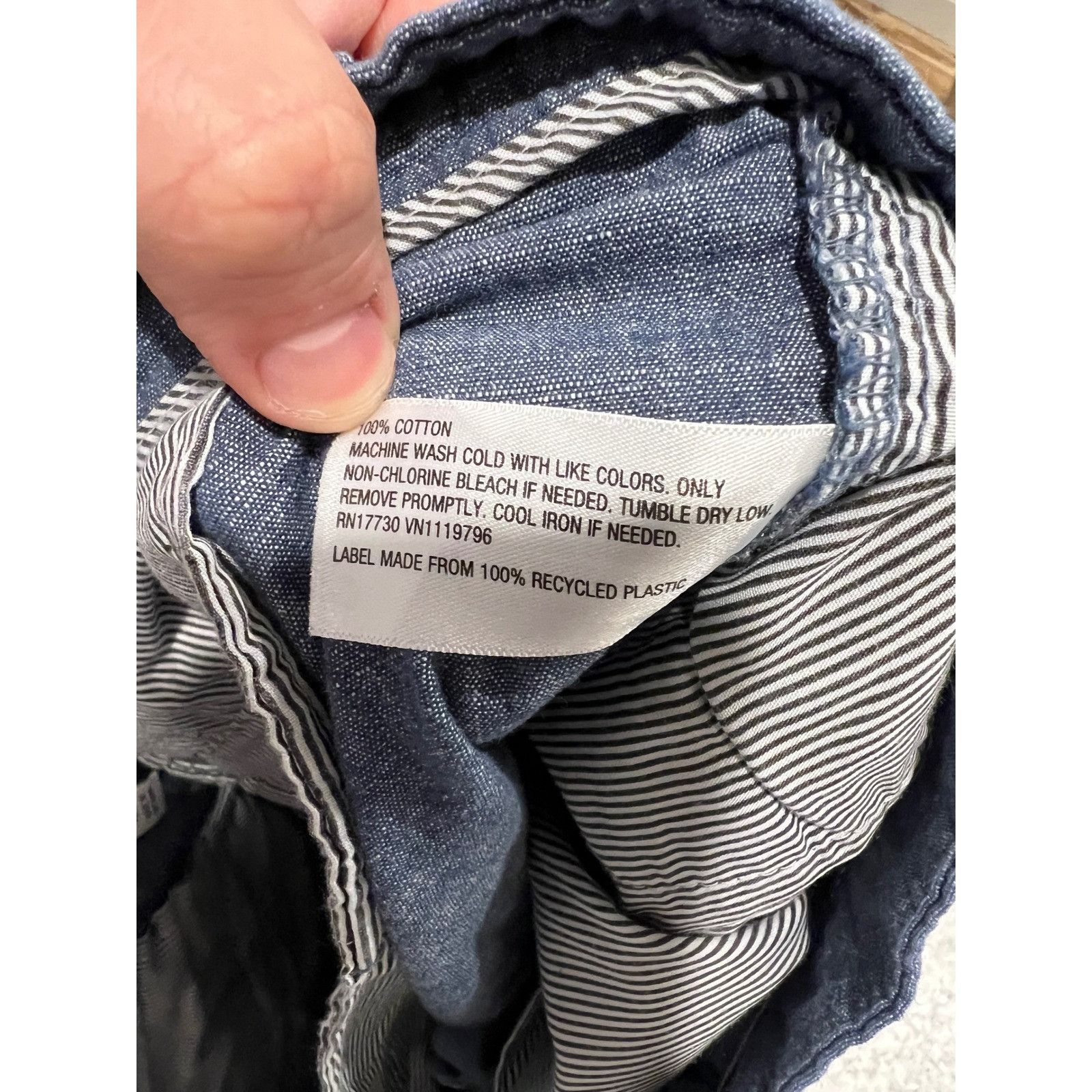 Other Goodfellow & Co. Men's Linden Short Blue Cotton Blend Size 4 Size US 40 / EU 56 - 5 Thumbnail