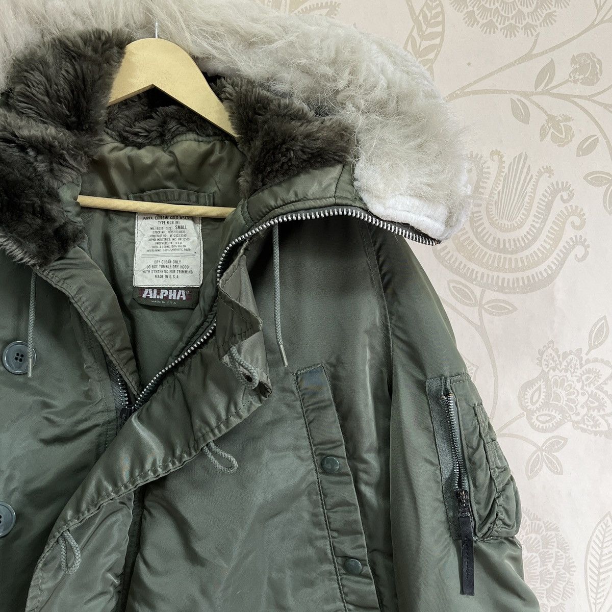 14th Addiction Alpha Industries N3B Parka Cold Weather Jacket Size US L / EU 52-54 / 3 - 6 Thumbnail