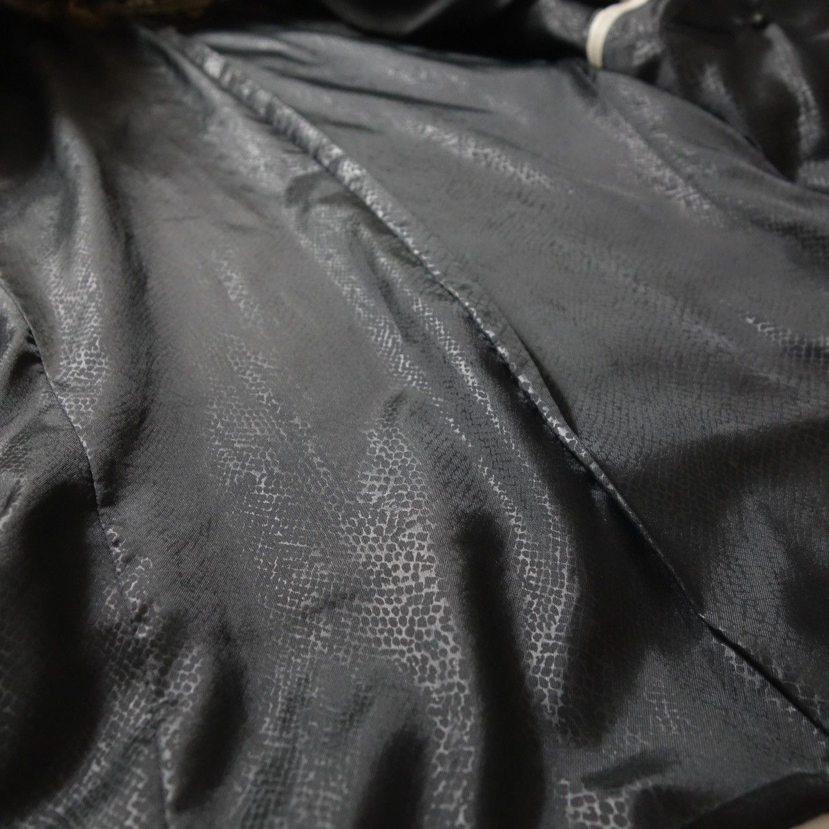 5351 POUR LES HOMMES 5351 Schorl Real Fur Lamb Leather Riders Jacket Python vkei Size US S / EU 44-46 / 1 - 20 Thumbnail