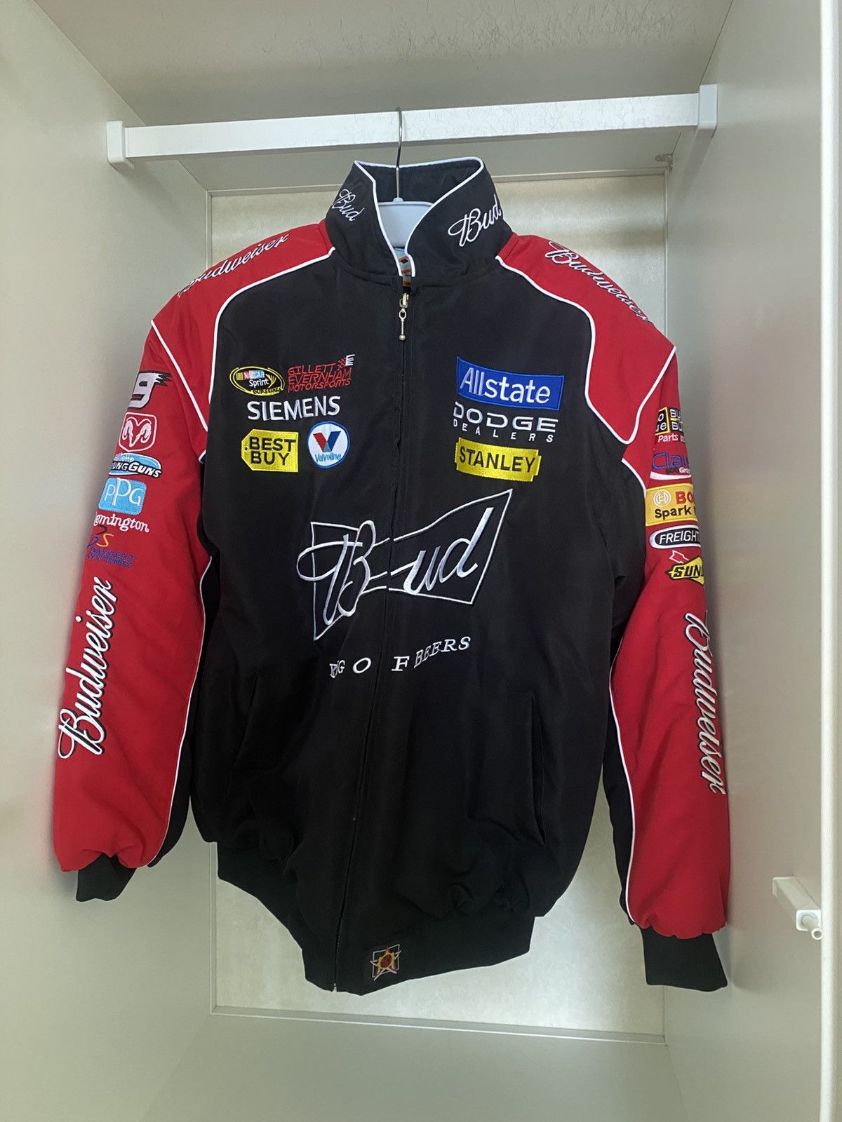 Vintage vintage racing jacket Size US L / EU 52-54 / 3 - 1 Thumbnail
