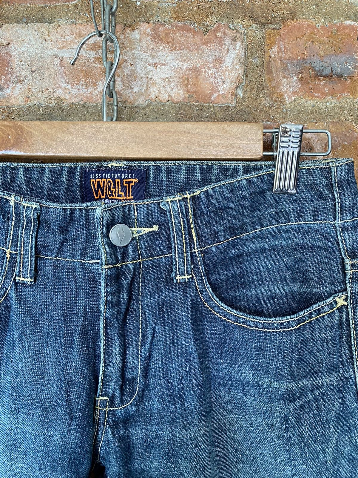 Walter Van Beirendonck Vtg W&Lt Logo Pants Size 28" / US 6 / IT 42 - 5 Thumbnail