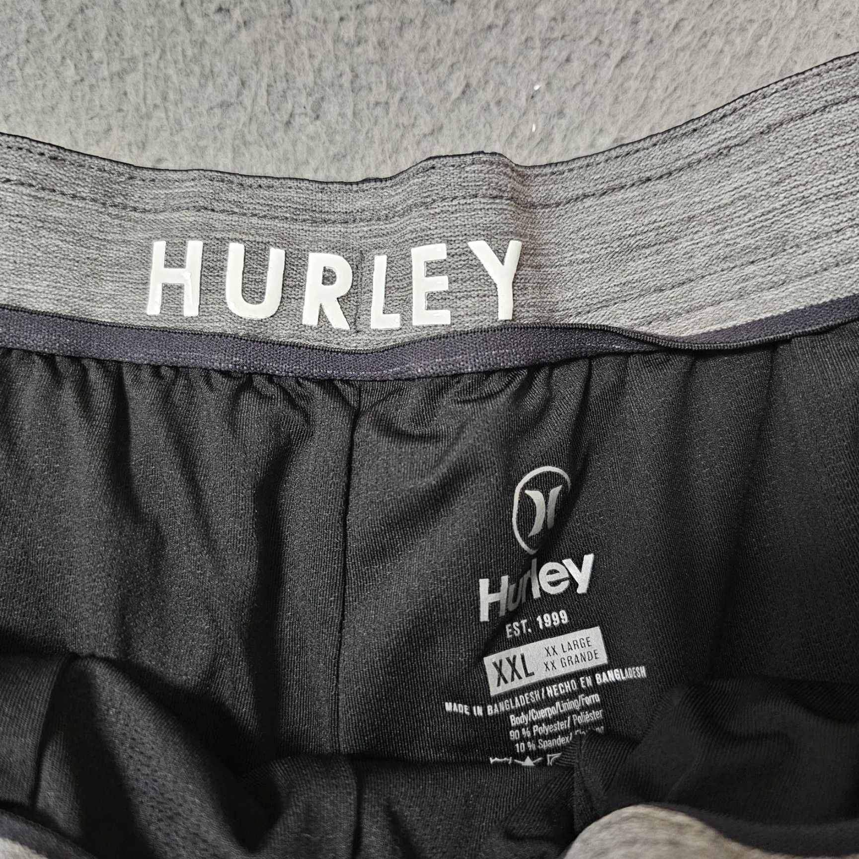 Hurley Hurley Swim Shorts Mens 2XL Navy Floral Lined Quick Dry Pockets Elastic Waist Size US 39 - 2 Thumbnail