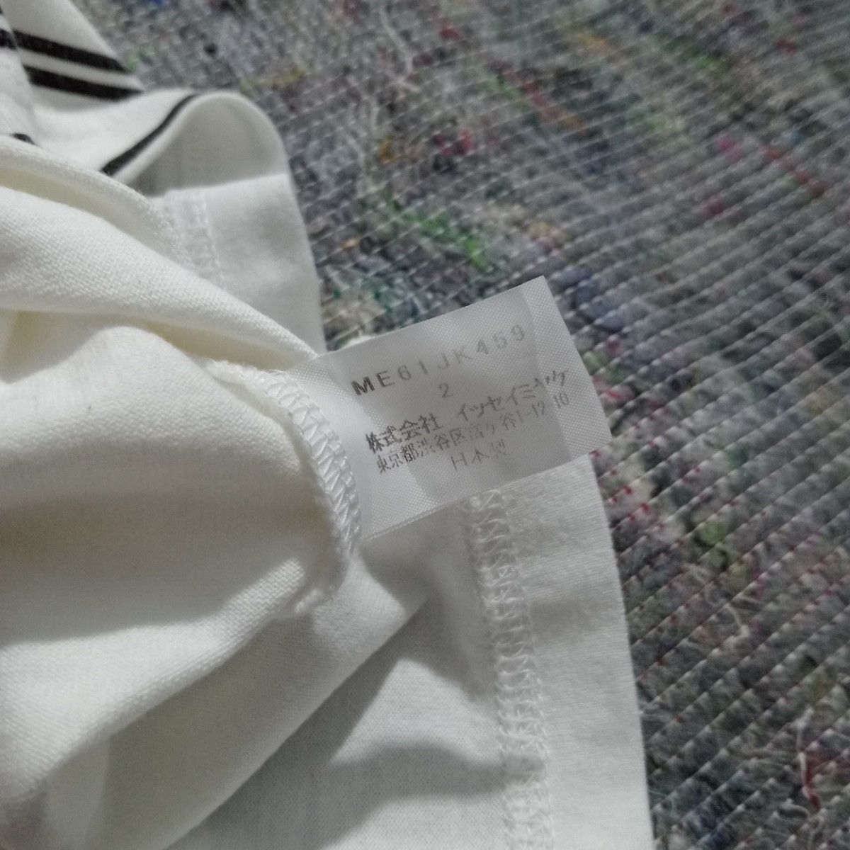 Designer × Issey Miyake × Japanese Brand ISSEY MIYAKE T-SHIRT ~ IN THE MOOD OF PAINTING Size US L / EU 52-54 / 3 - 5 Thumbnail