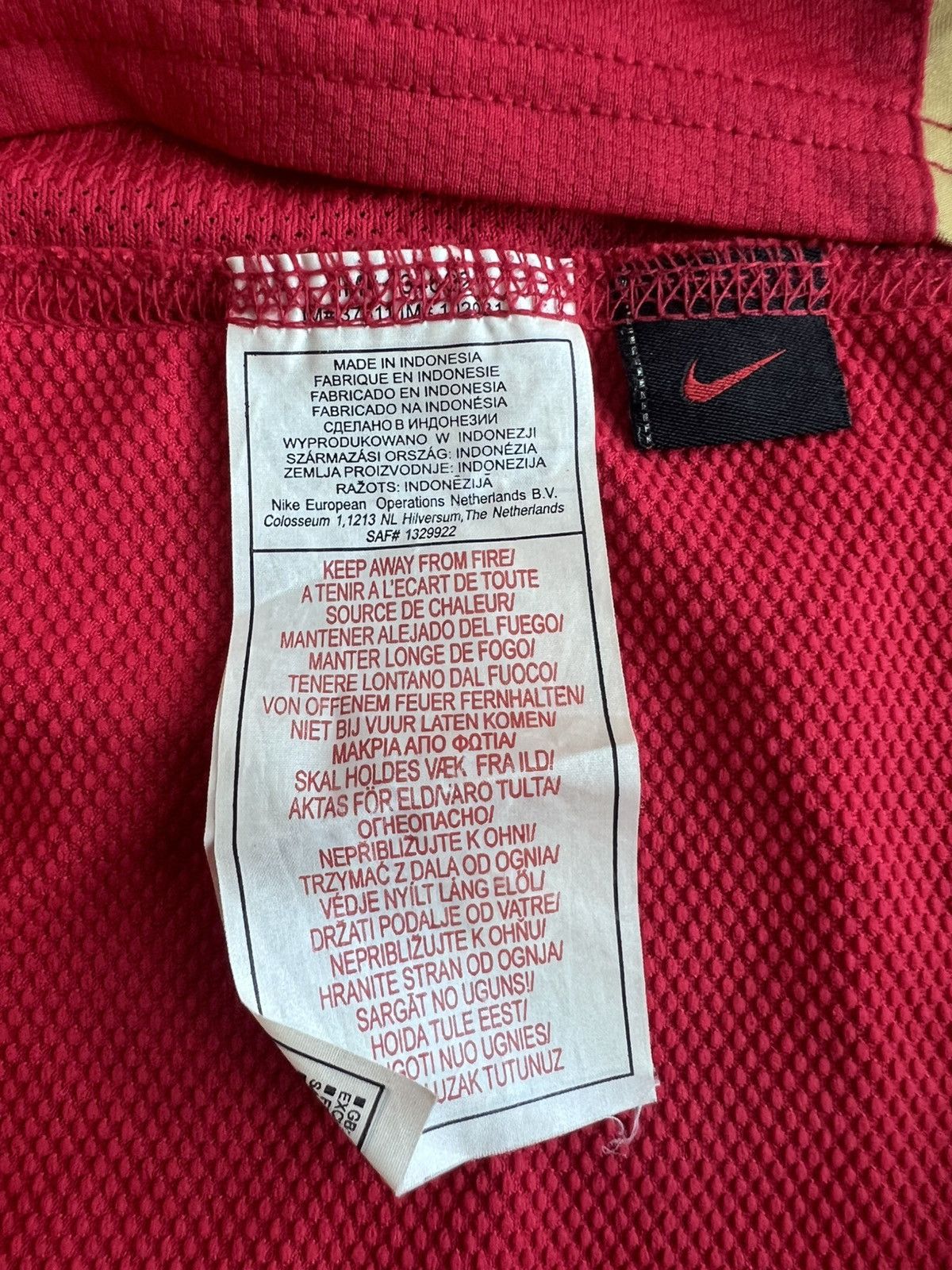 Nike Original Nike Arsenal FC 2006-08 Home Jersey 2X-Large Size US XL / EU 56 / 4 - 6 Thumbnail