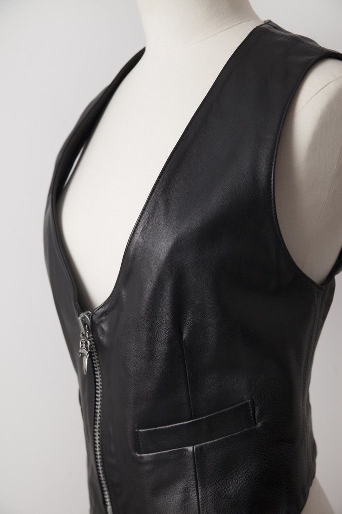 Chrome Hearts Chrome Hearts leather vest Size S / US 4 / IT 40 - 6 Thumbnail