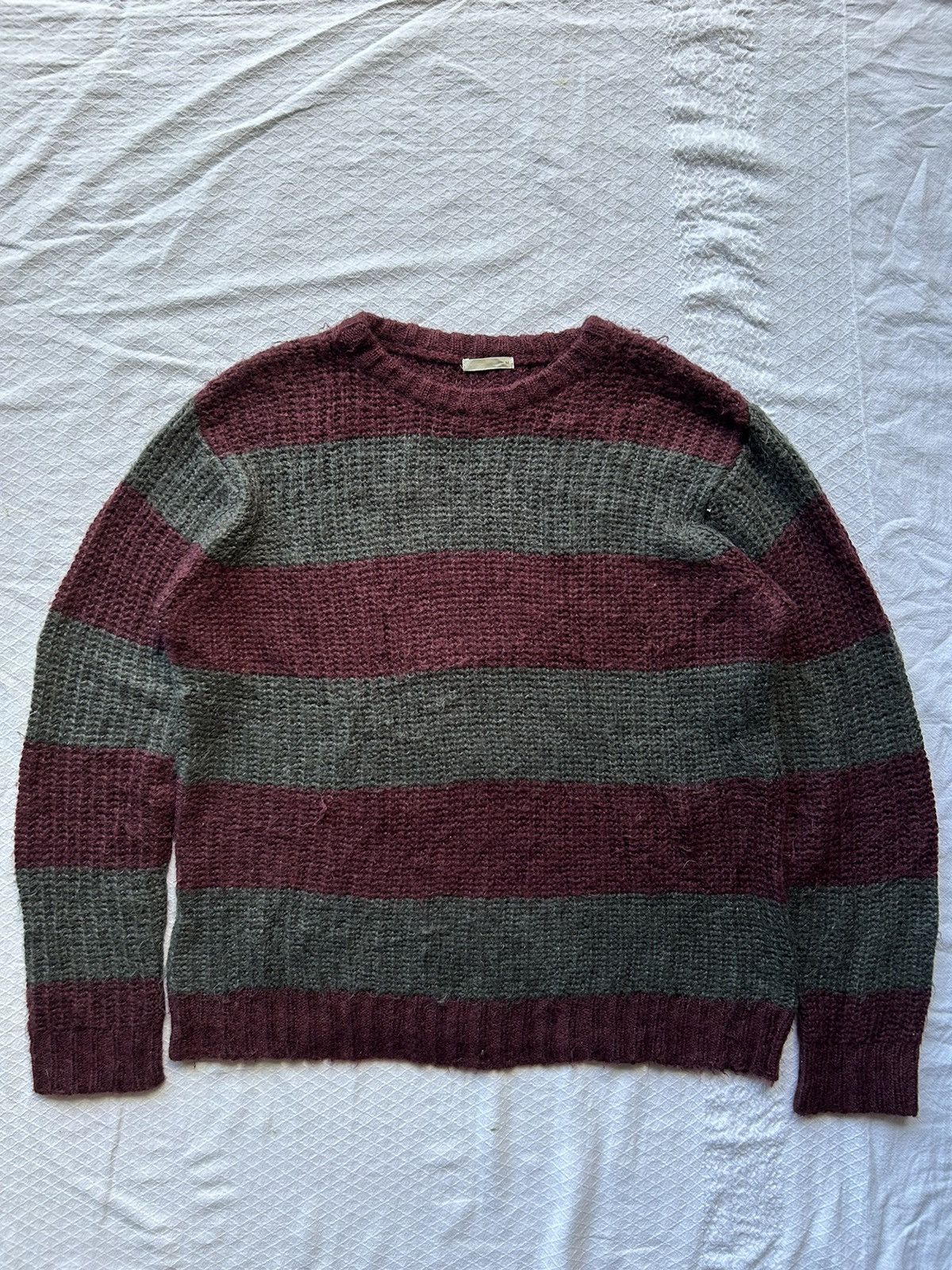 Japanese Brand Japanese Striped Knitted Issey Miyake Long Sleeve Size US L / EU 52-54 / 3 - 1 Thumbnail
