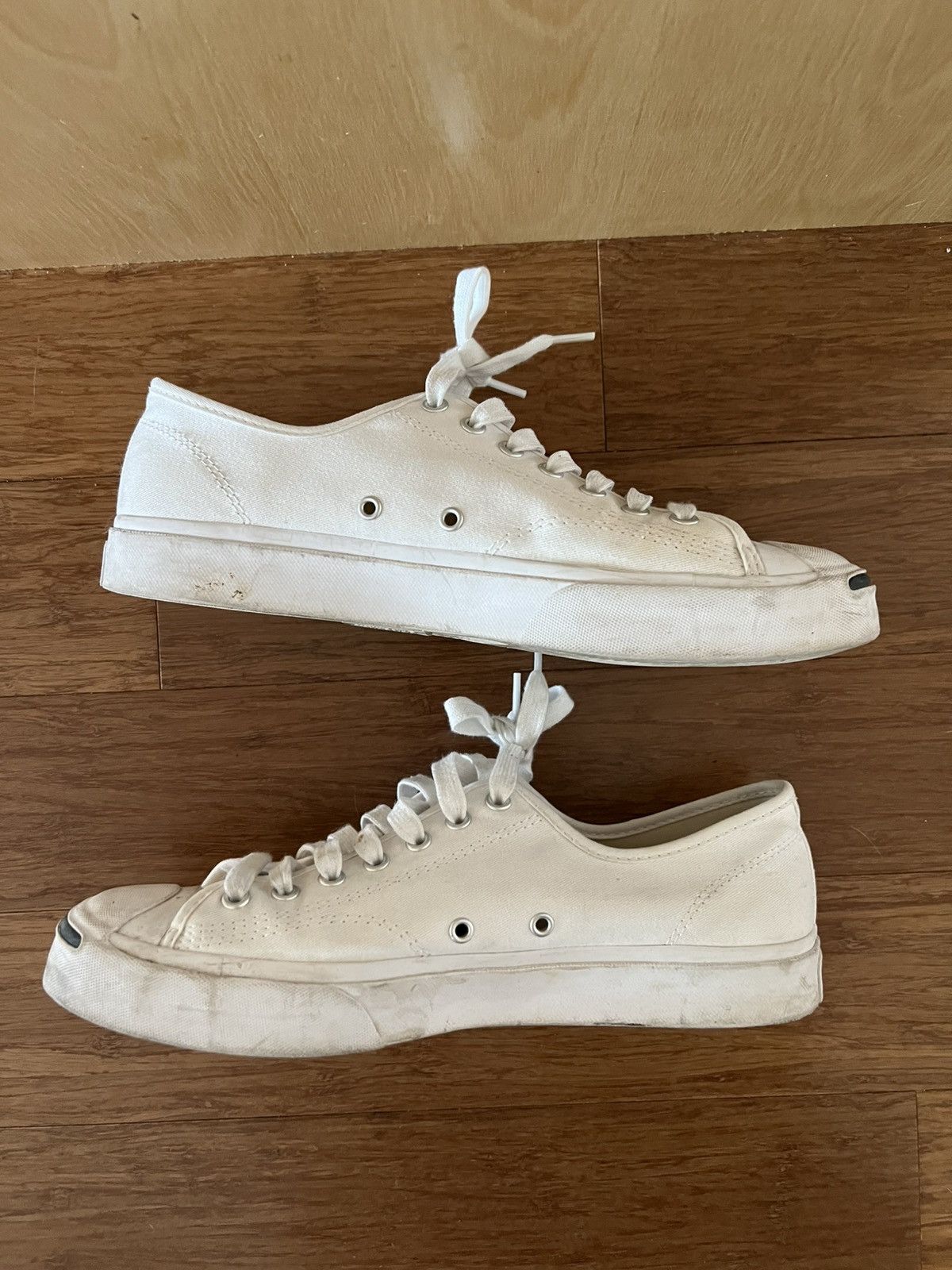 Converse Jack Purcell - Low Top Chucks in White Size US 9.5 / EU 42-43 - 4 Thumbnail