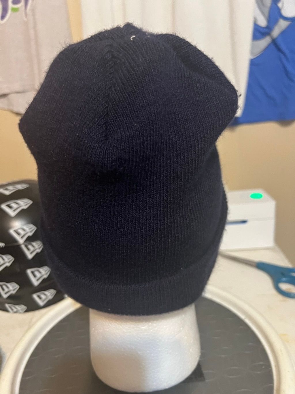 NFL Men's NFL Navy Blue Miami Dolphins Beanie One Size Size ONE SIZE - 3 Thumbnail