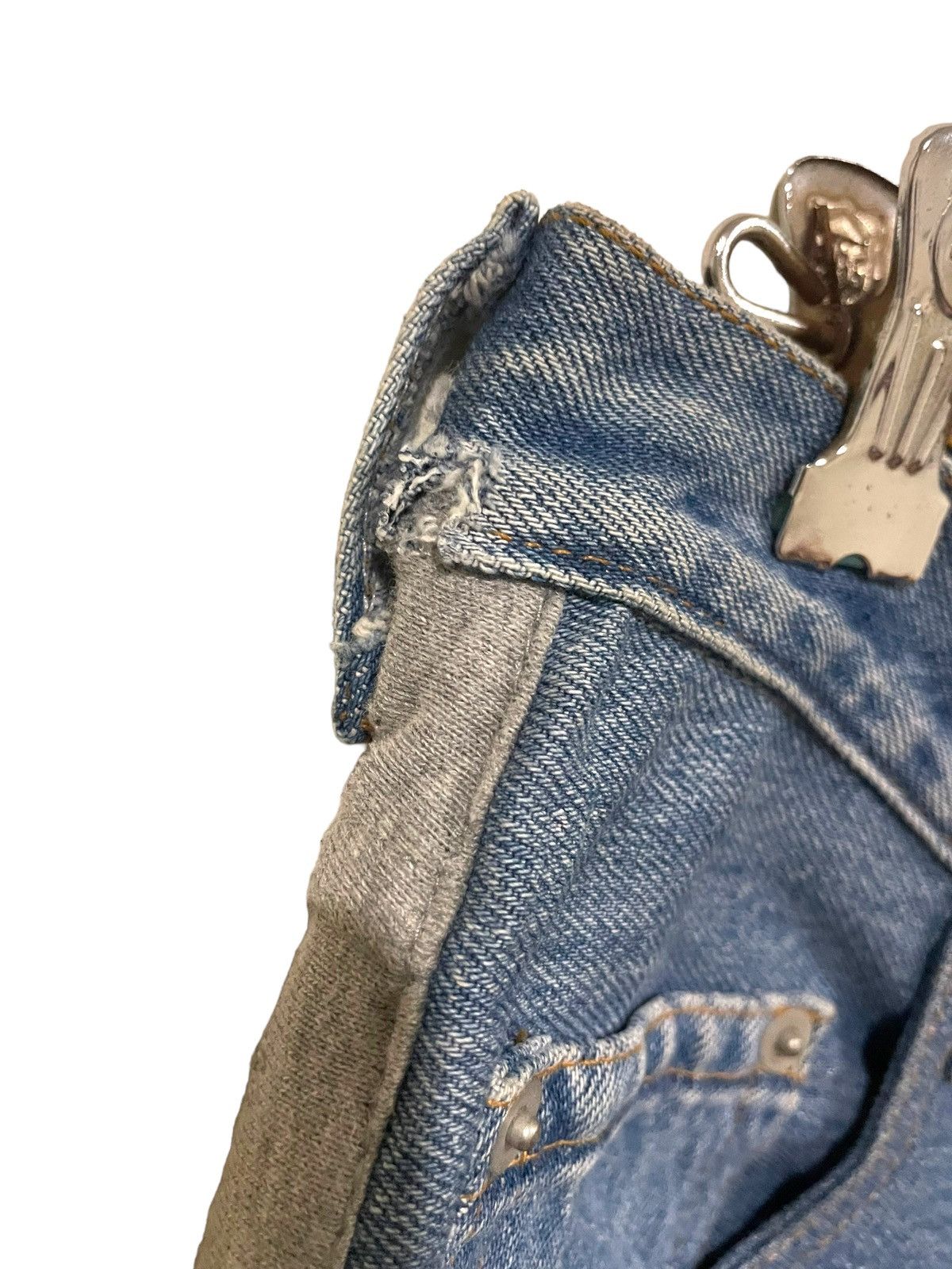 Levi's × Vinti Andrews Vinti Andrews x Levis Collab Rework Distressed Skinny Jeans Size US 28 / EU 44 - 7 Thumbnail