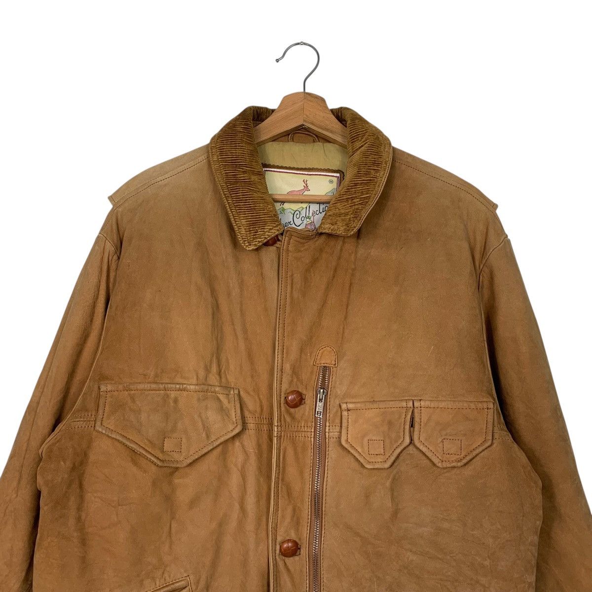 Japanese Brand Japanese Brand Mitsumine Leather Jacket Size US M / EU 48-50 / 2 - 2 Thumbnail