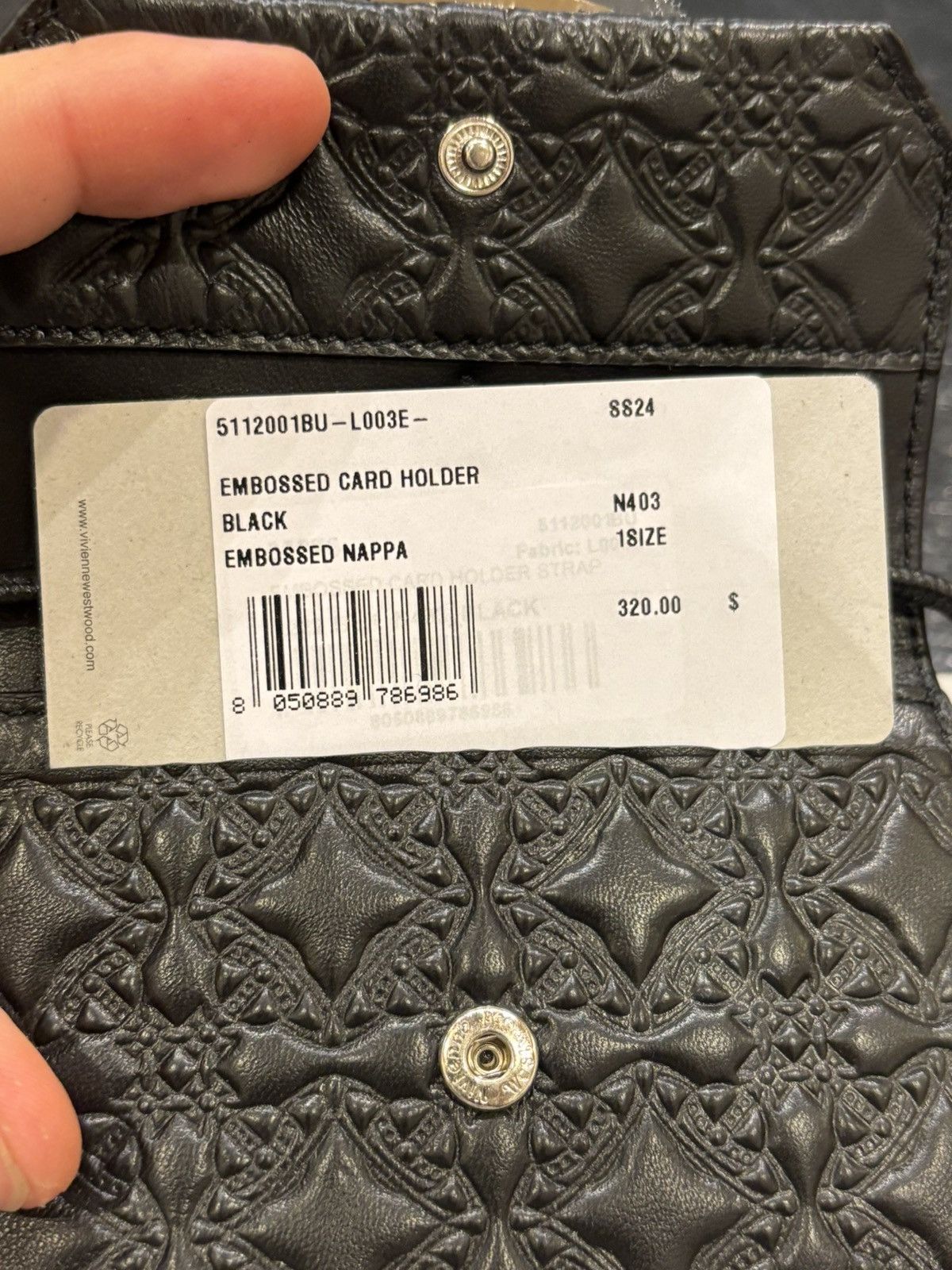 Vivienne Westwood Vivienne Westwood Monogram Cardholder Size ONE SIZE - 4 Thumbnail