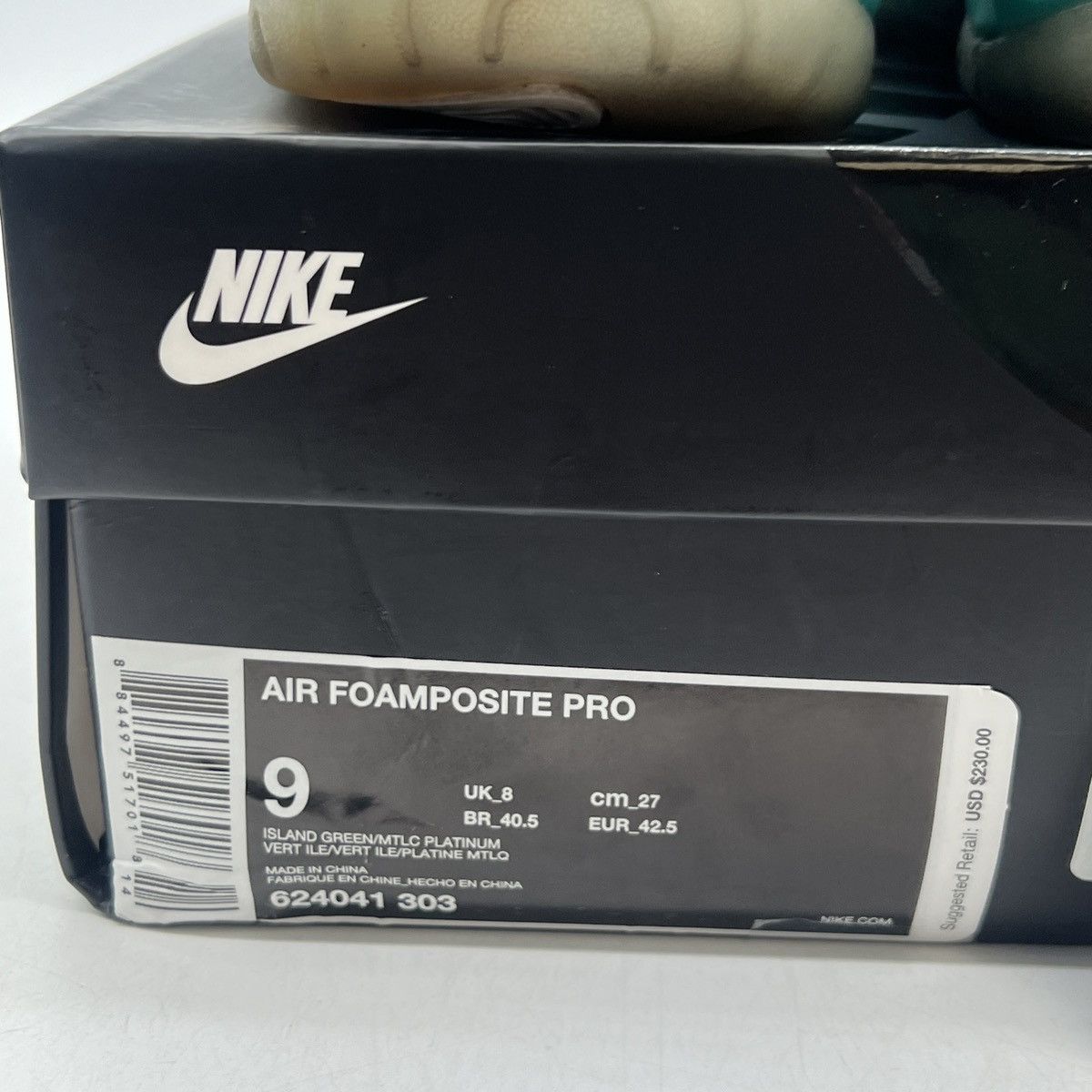 Nike Air Foamposite pro island green Size US 9 / EU 42 - 6 Thumbnail