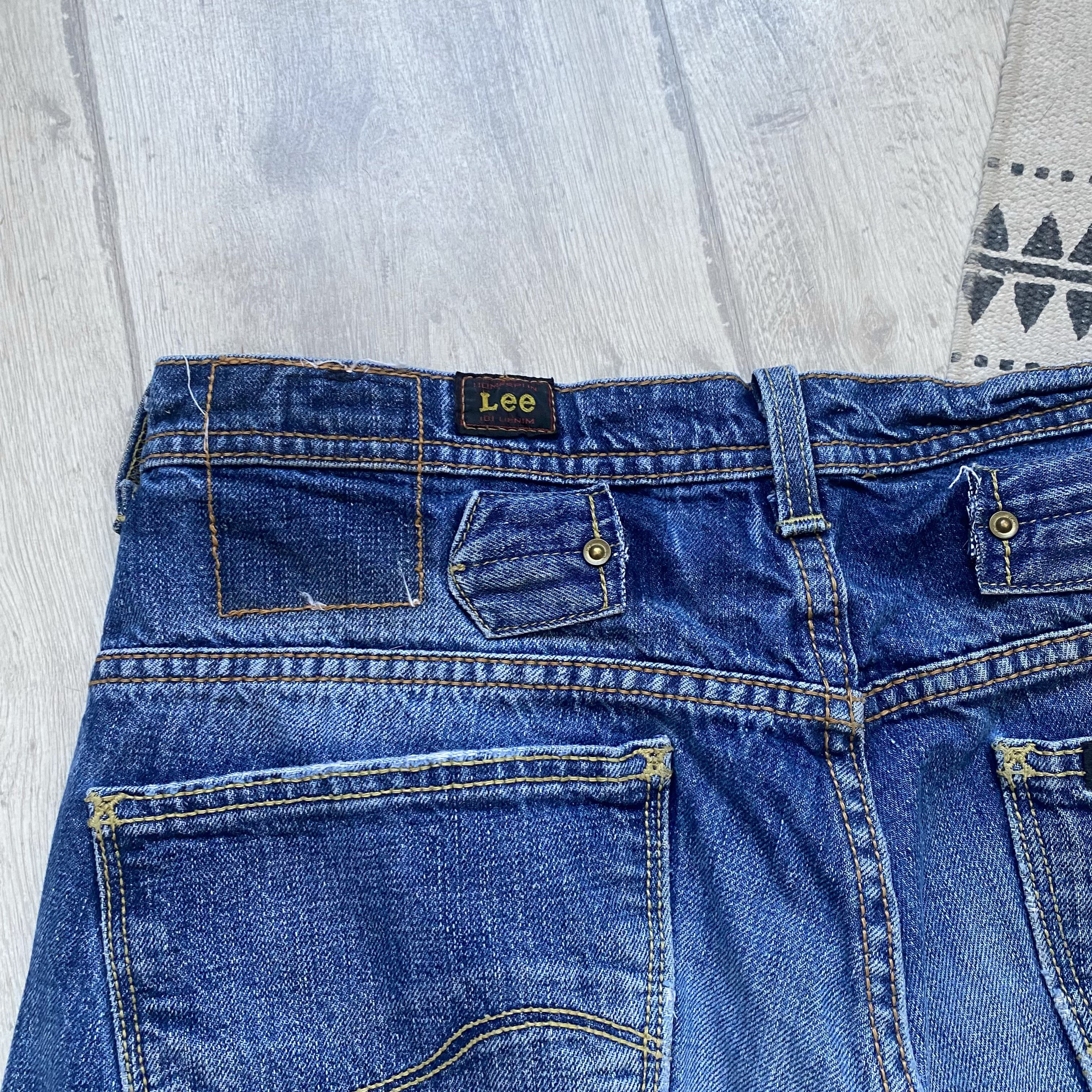 Lee Vintage Lee Selvage Jeans Denim pants 101 japanese Size US 31 - 15 Thumbnail