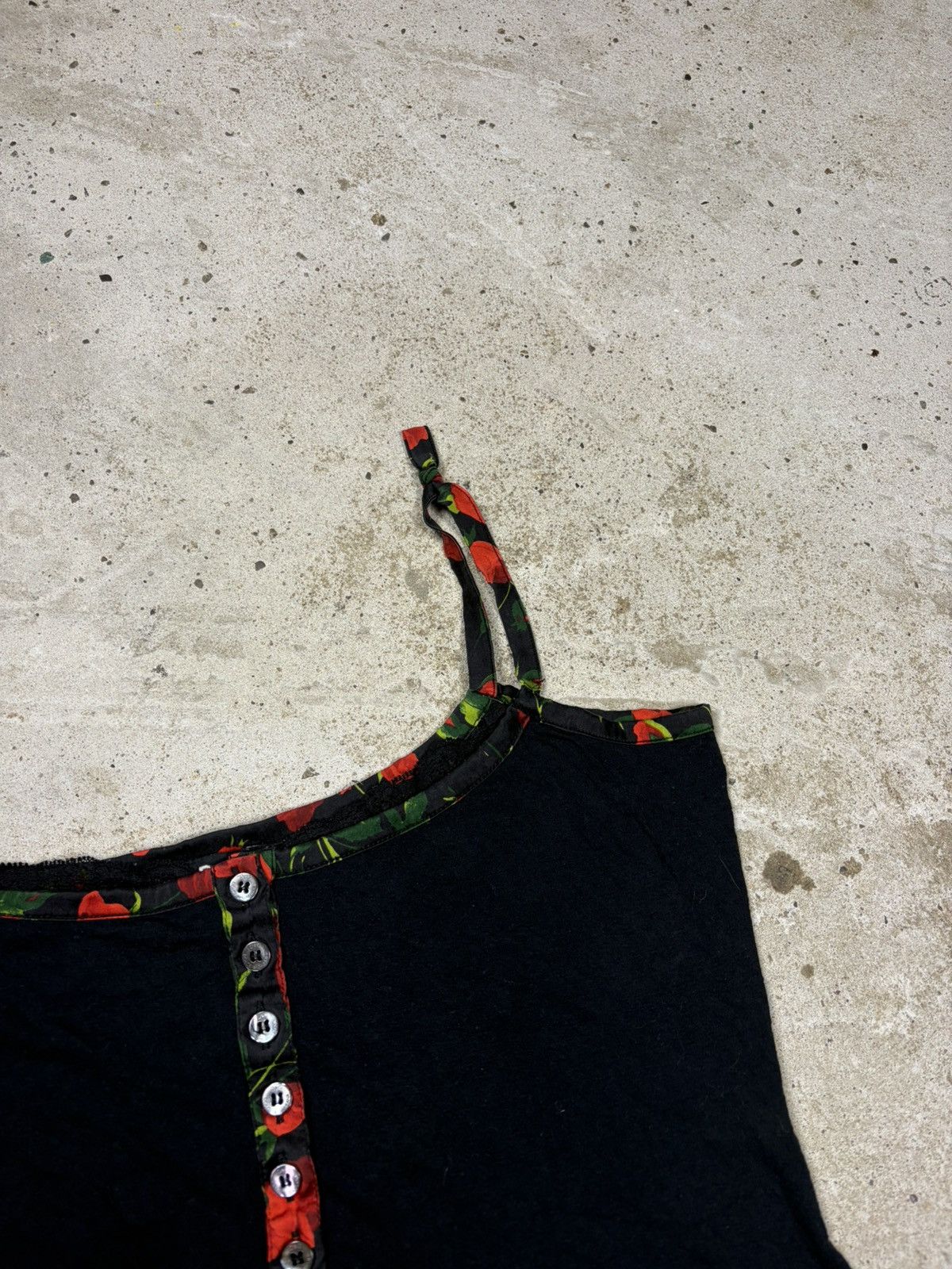 Dolce & Gabbana 2000s Dolce & Gabbana Black Floral Trims Top Corset Size L / US 10 / IT 46 - 9 Thumbnail