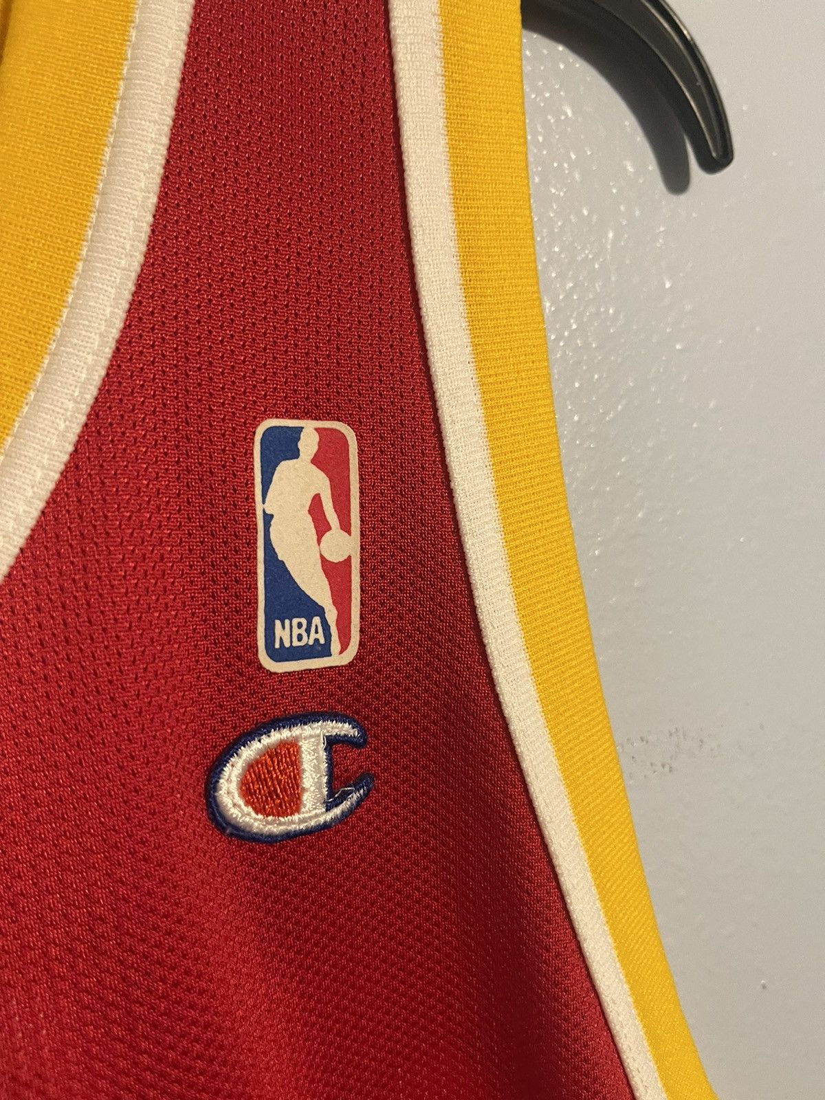 Champion × NBA × Vintage 90s Champion Sam Cassell Houston Rockets Jersey Size US XL / EU 56 / 4 - 4 Thumbnail