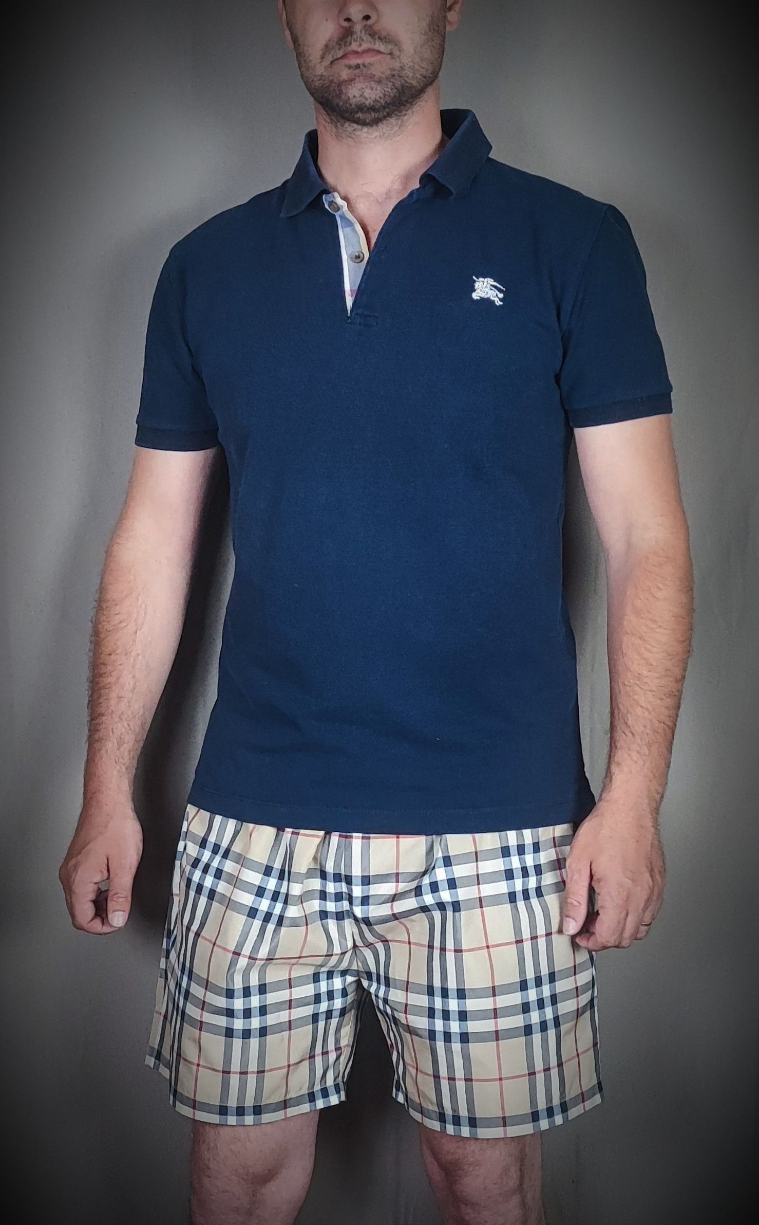 Burberry Burberry polo shirt M Blue Size US M / EU 48-50 / 2 - 1 Thumbnail