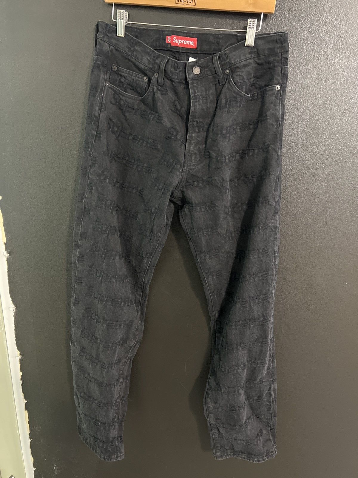 Supreme Frayed Denim | Grailed