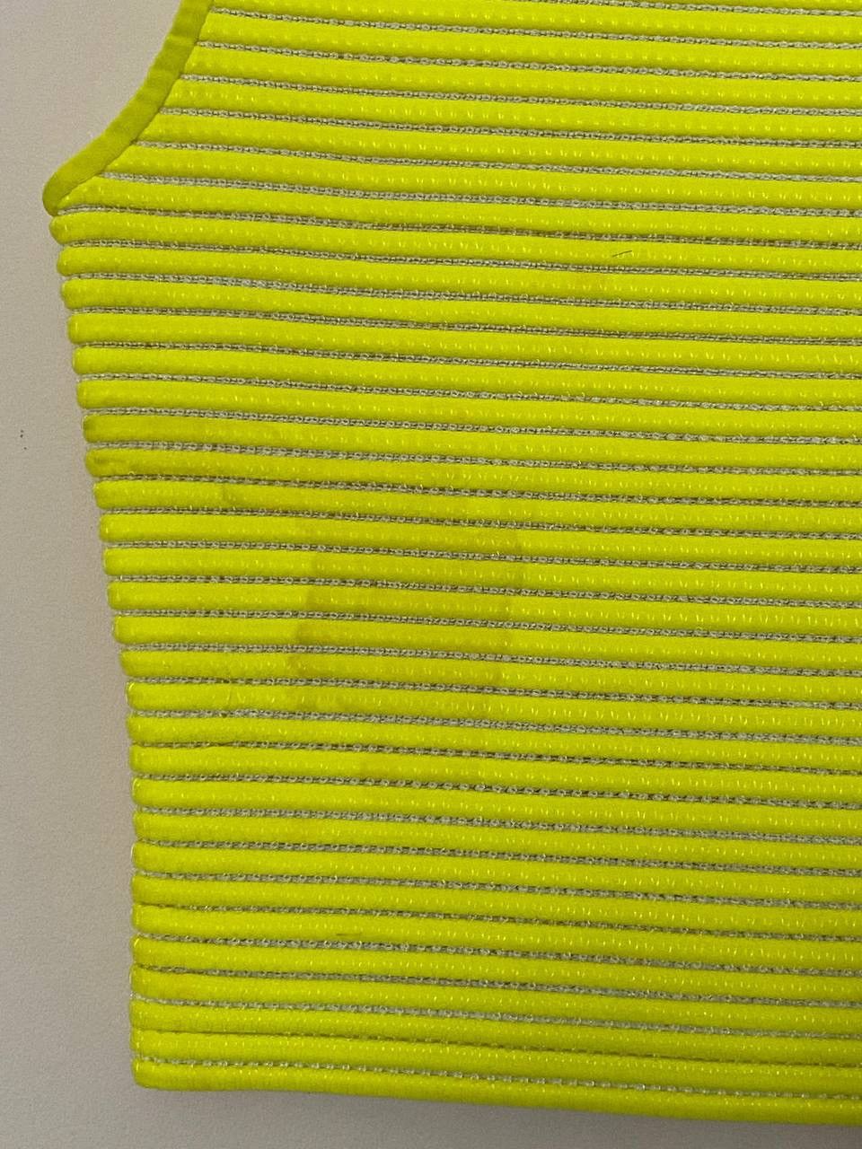Alexander Wang Alexander Wang Neon-Yellow Cycling Sleeveless Top Size L / US 10 / IT 46 - 2 Thumbnail