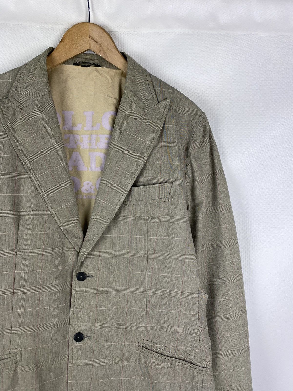 Dolce & Gabbana D&G Dolce & Gabbana men’s blazer jacket sport coat Size 44R - 5 Thumbnail