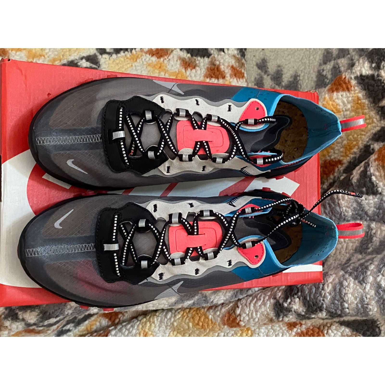 Nike Nike React Element 87 "Solar Red" m 8 /w 9.5 Size US 8 / EU 41 - 5 Thumbnail