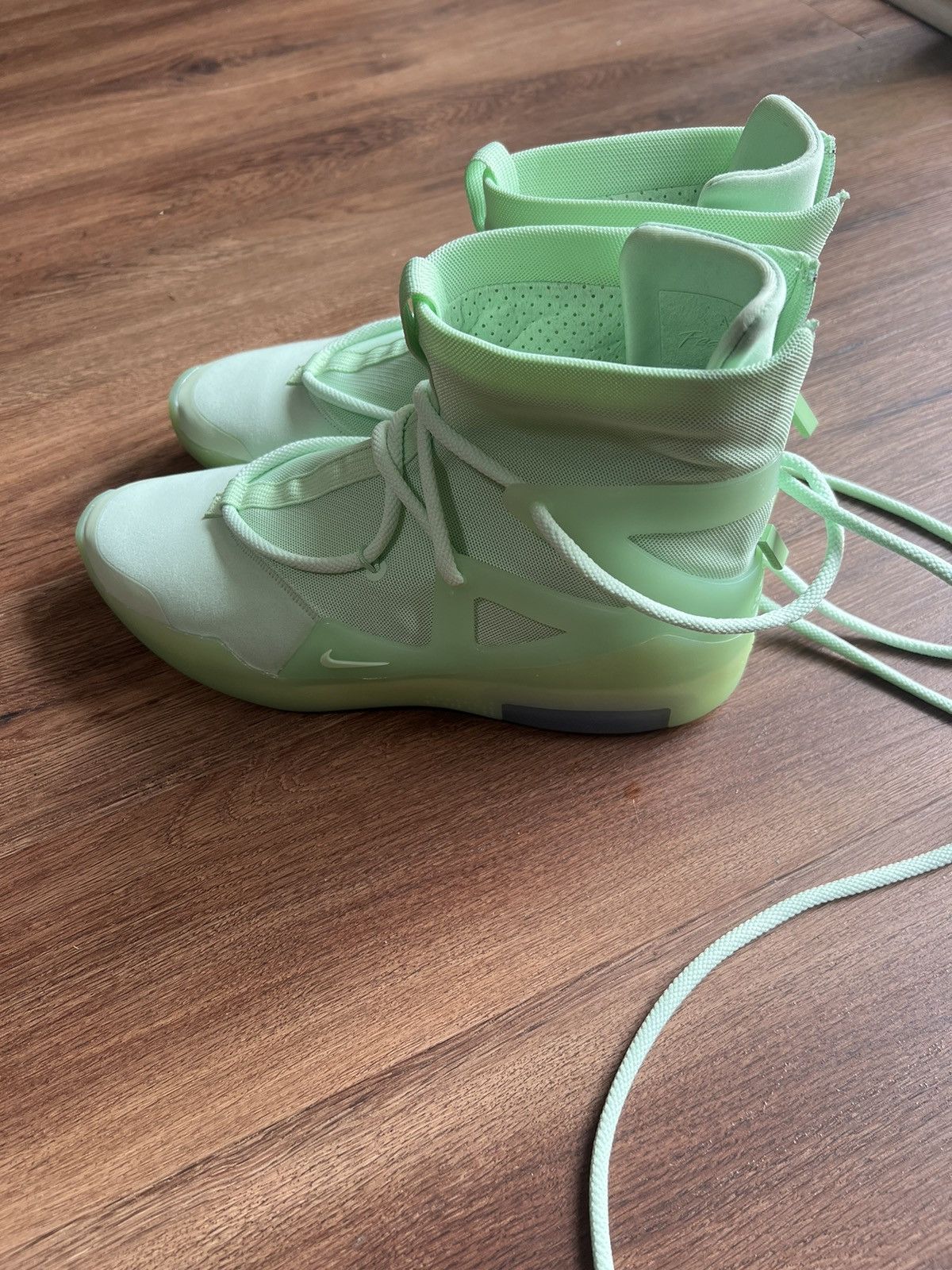 Fear of God × Nike Men’s Nike Air Fear of God 1 in Frosted Spruce (Green) Size US 10.5 / EU 43-44 - 8 Thumbnail