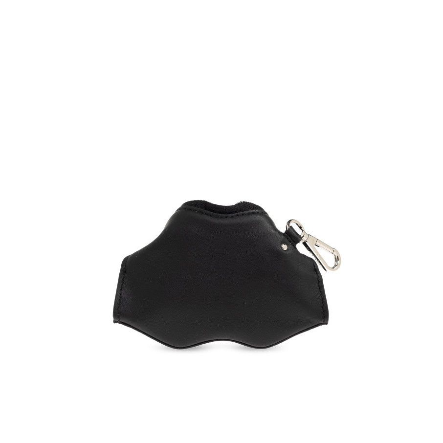 Alexander McQueen ALEXANDER MCQUEEN Black Leather Pouch New & Authentic Size ONE SIZE - 2 Thumbnail