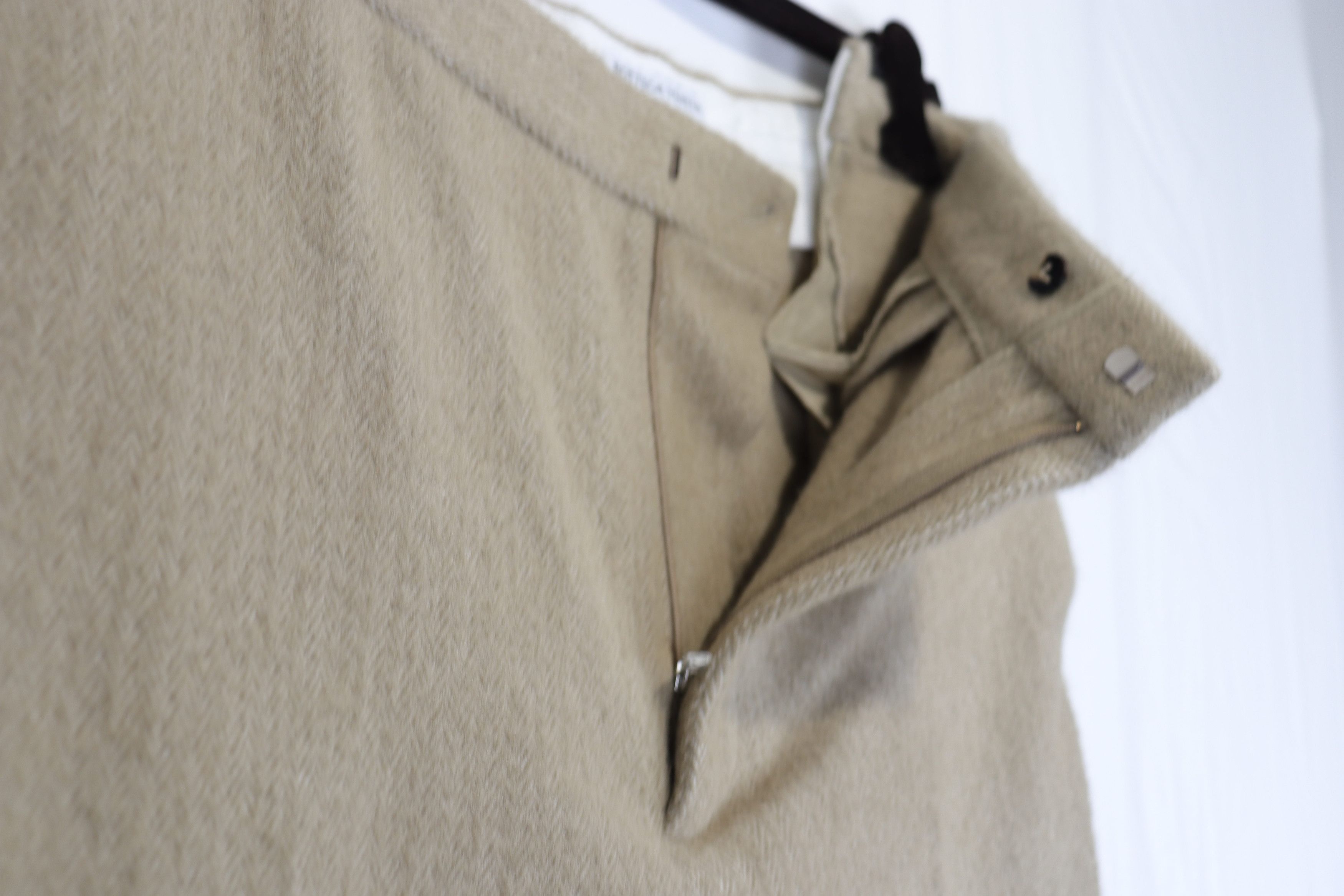 Bottega Veneta o1rshd11223 Double Soft Stretch Cvevron Pants in Chameleon Size US 36 / EU 52 - 4 Thumbnail