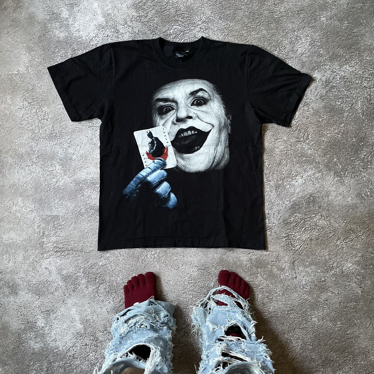 Vintage Vintage 2000s Joker Graphic Tee Dark Horror Grunge Black L Size US L / EU 52-54 / 3 - 1 Thumbnail