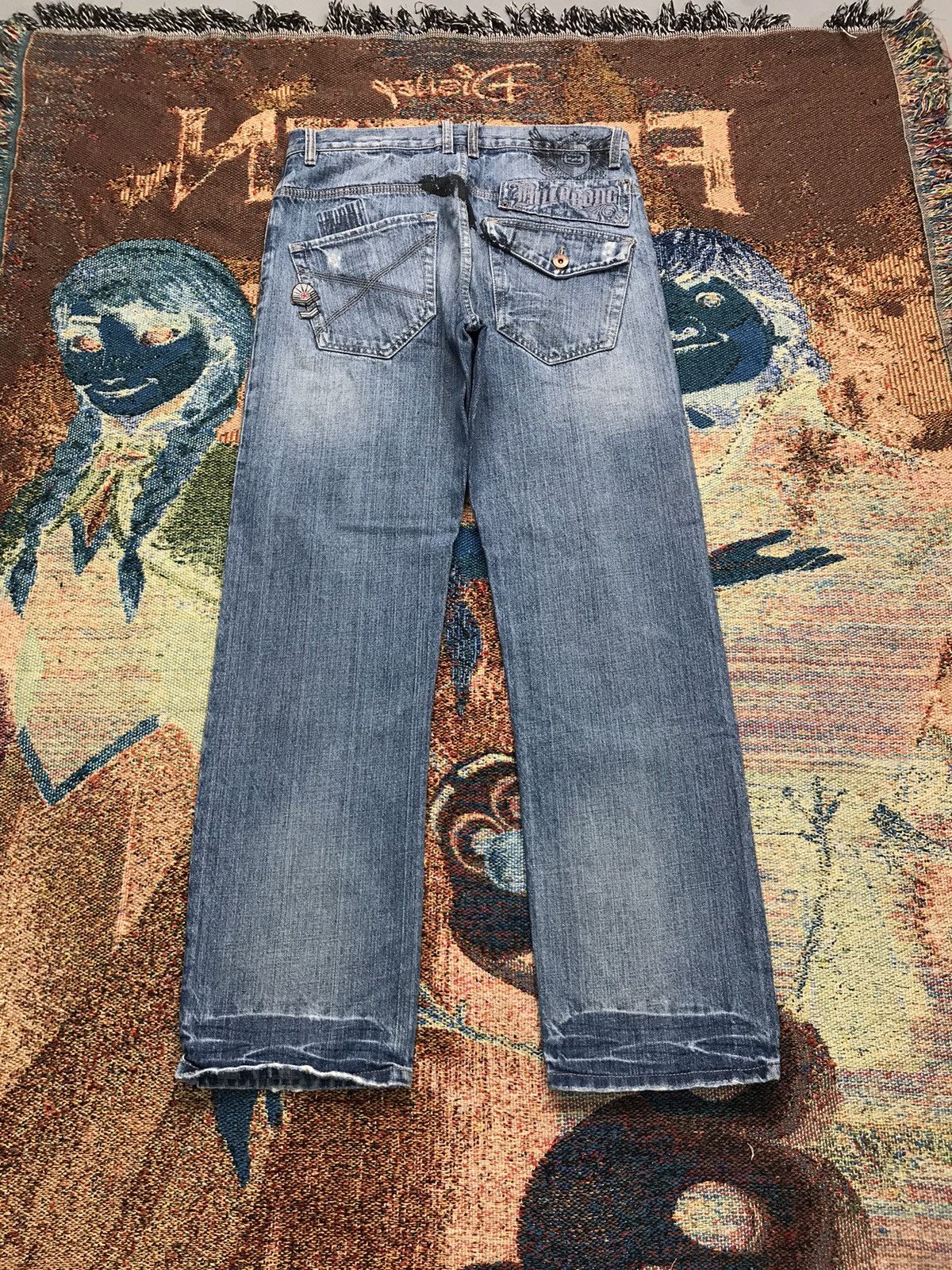 Billabong Vintage billabong baggy denim Size US 34 / EU 50 - 2 Thumbnail