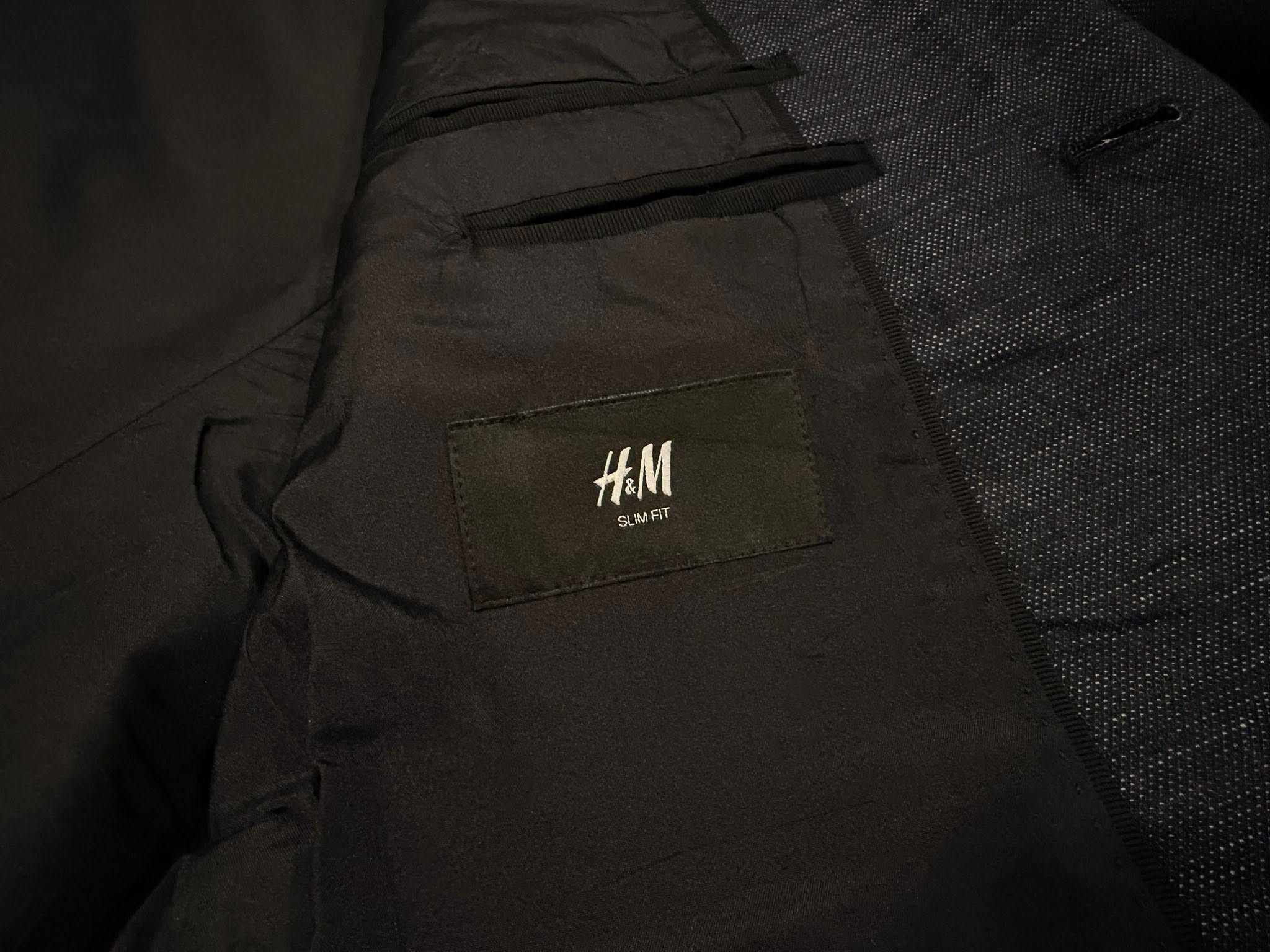 H&M H&M slim fit blazer man S 2229 Size 38R - 6 Thumbnail