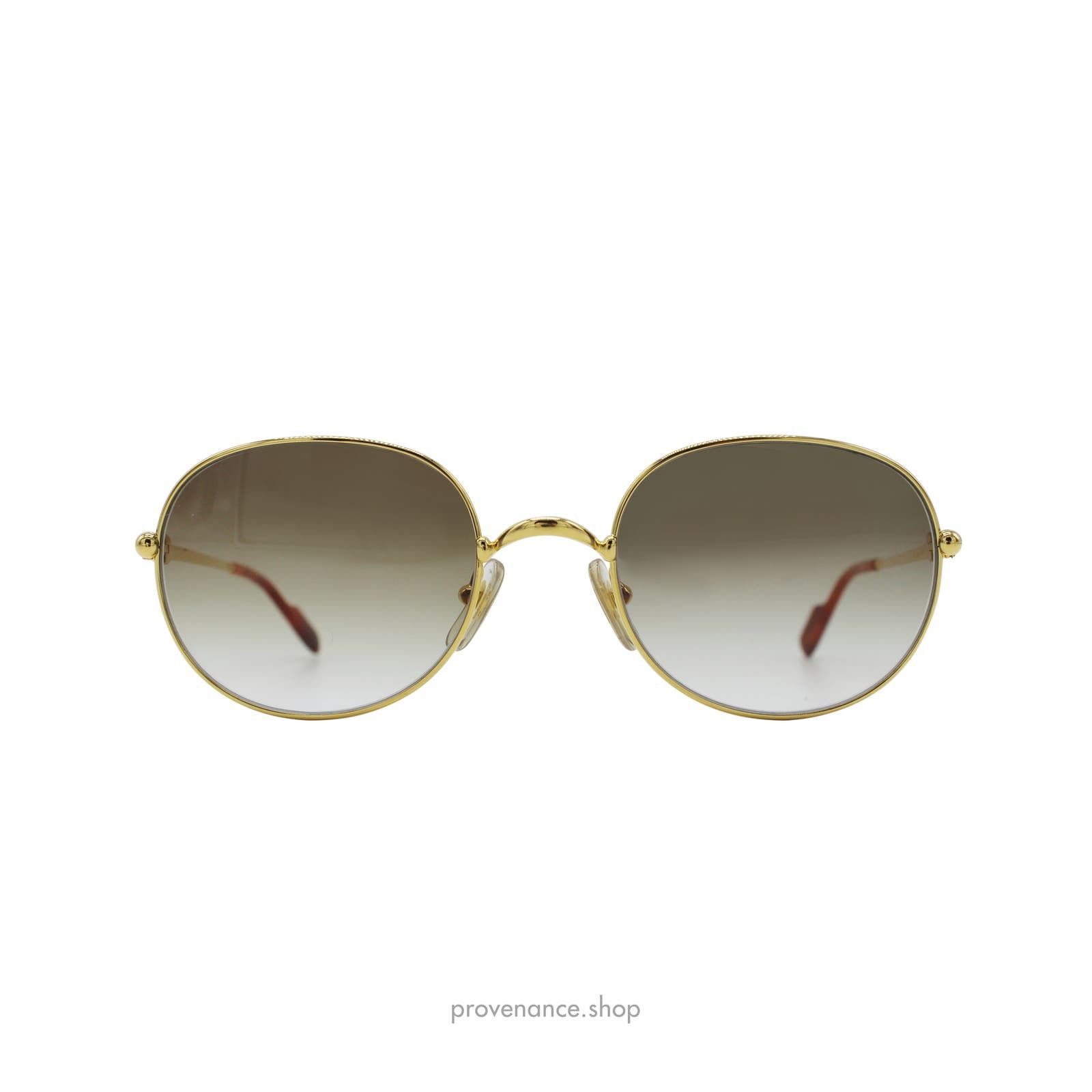 image of Cartier Antares Sunglasses in Brown, Men's