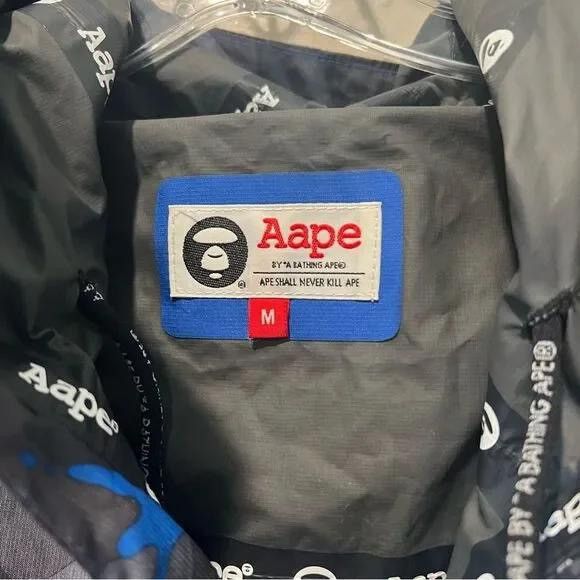 Aape × Bape Aape Camo Windbreaker Hoodie Jacket Size US M / EU 48-50 / 2 - 21 Thumbnail