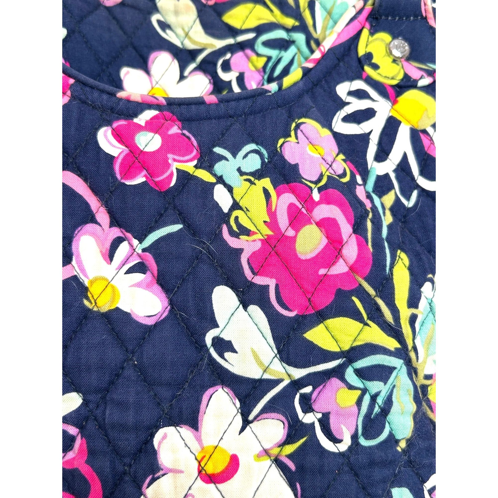 Vera Bradley Vera Bradley Tote Bag Cancer Awareness 2 Straps Navy Multi F Size ONE SIZE - 17 Thumbnail