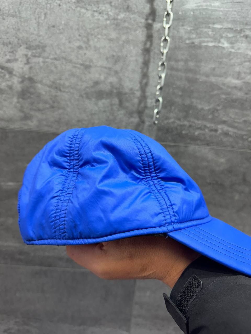 Diesel Diesel Blue Cap Nylon Hats Size ONE SIZE - 6 Thumbnail