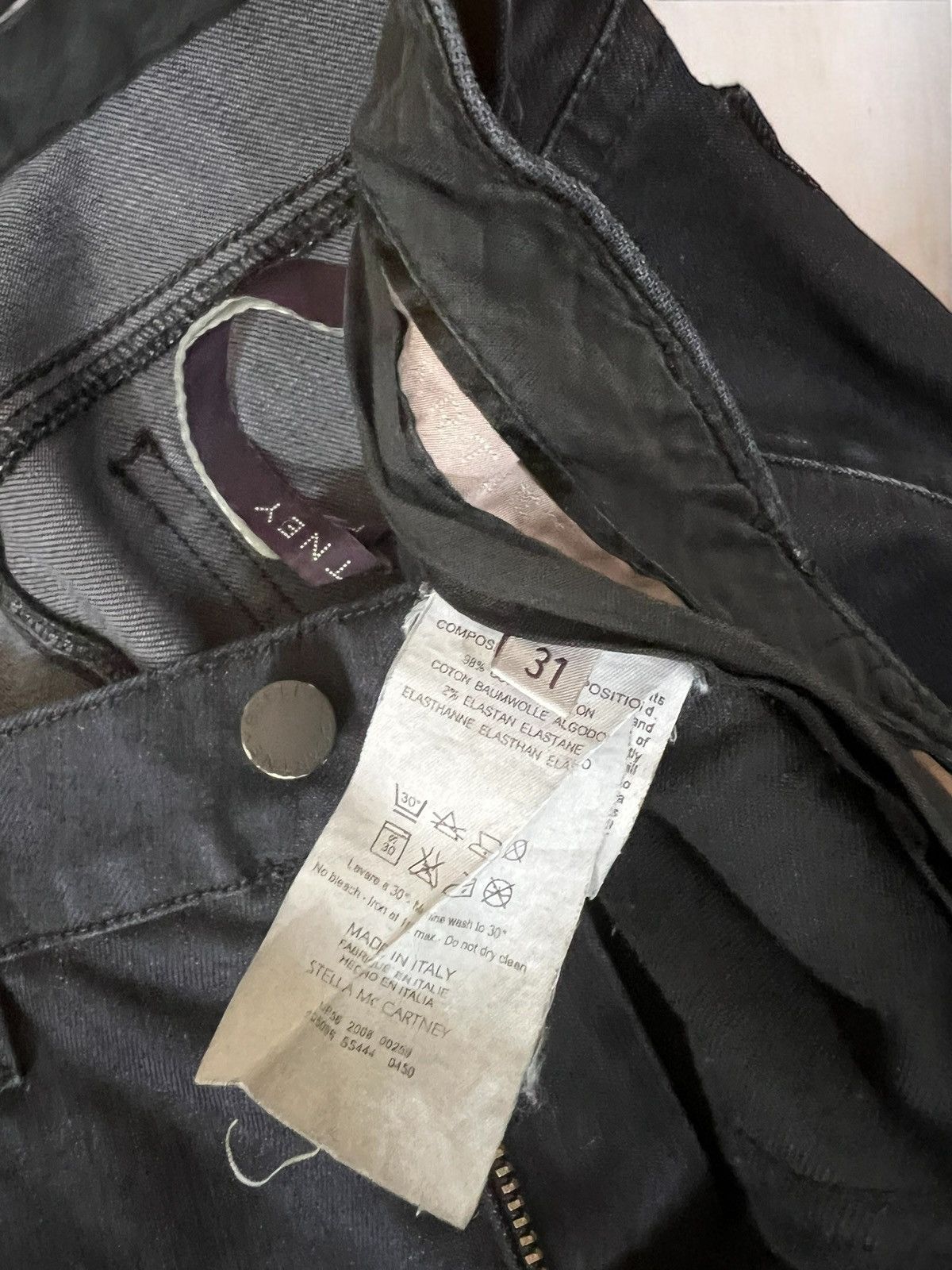Stella McCartney Stella McCartney straight jeans size W31 low rise Size 31" - 6 Thumbnail