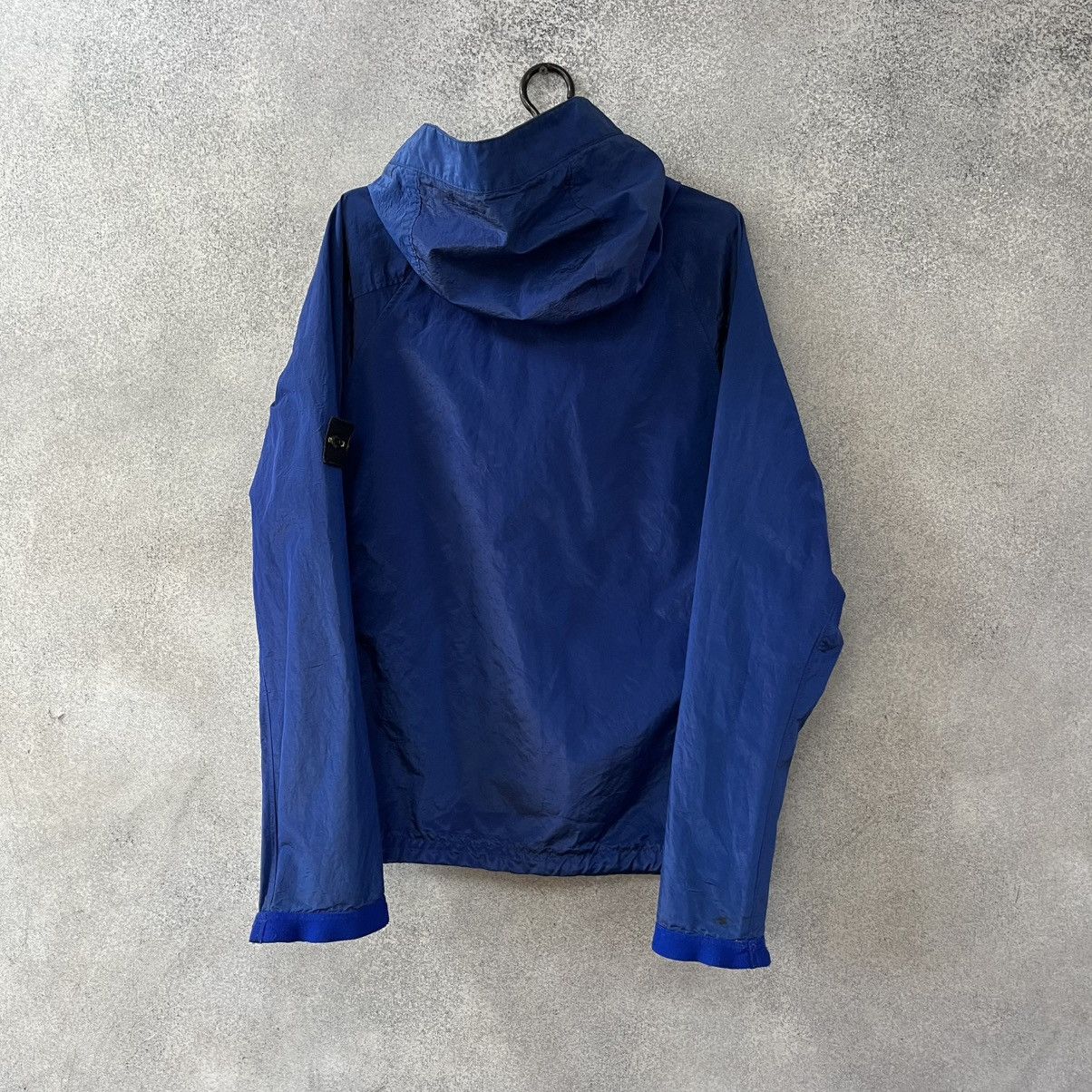 Stone Island Rare Vintage Stone Island jacket soft shell Nylon Blue Size US L / EU 52-54 / 3 - 18 Thumbnail