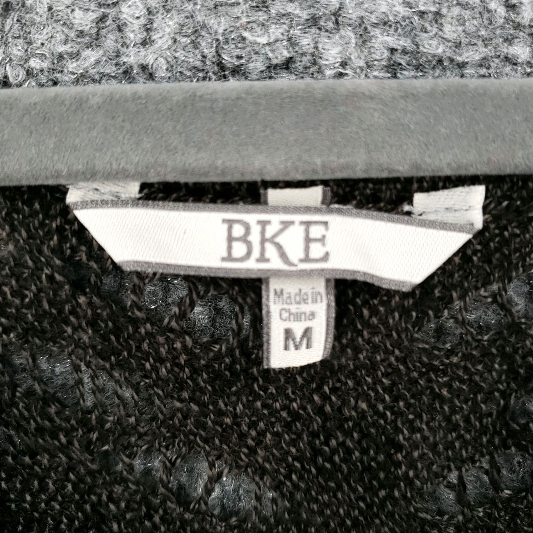 BKE BKE Blouse Womens M Medium Gray Tunic Knit Long Sleeve Pullover Top Lagenlook Size M / US 6-8 / IT 42-44 - 3 Thumbnail