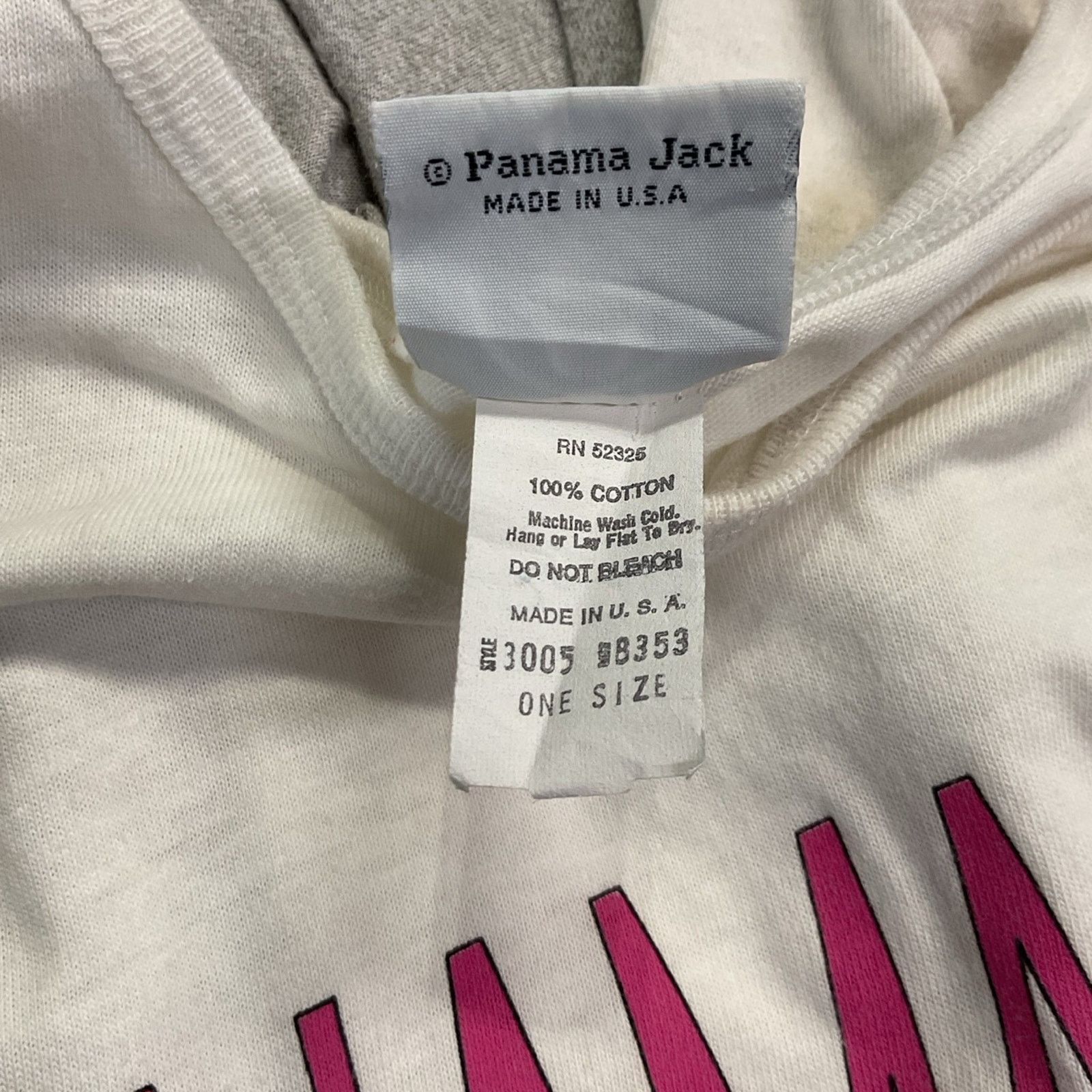 Panama Jack 1980s Panama Jack Vintage T-Shirt Size US L / EU 52-54 / 3 - 6 Thumbnail