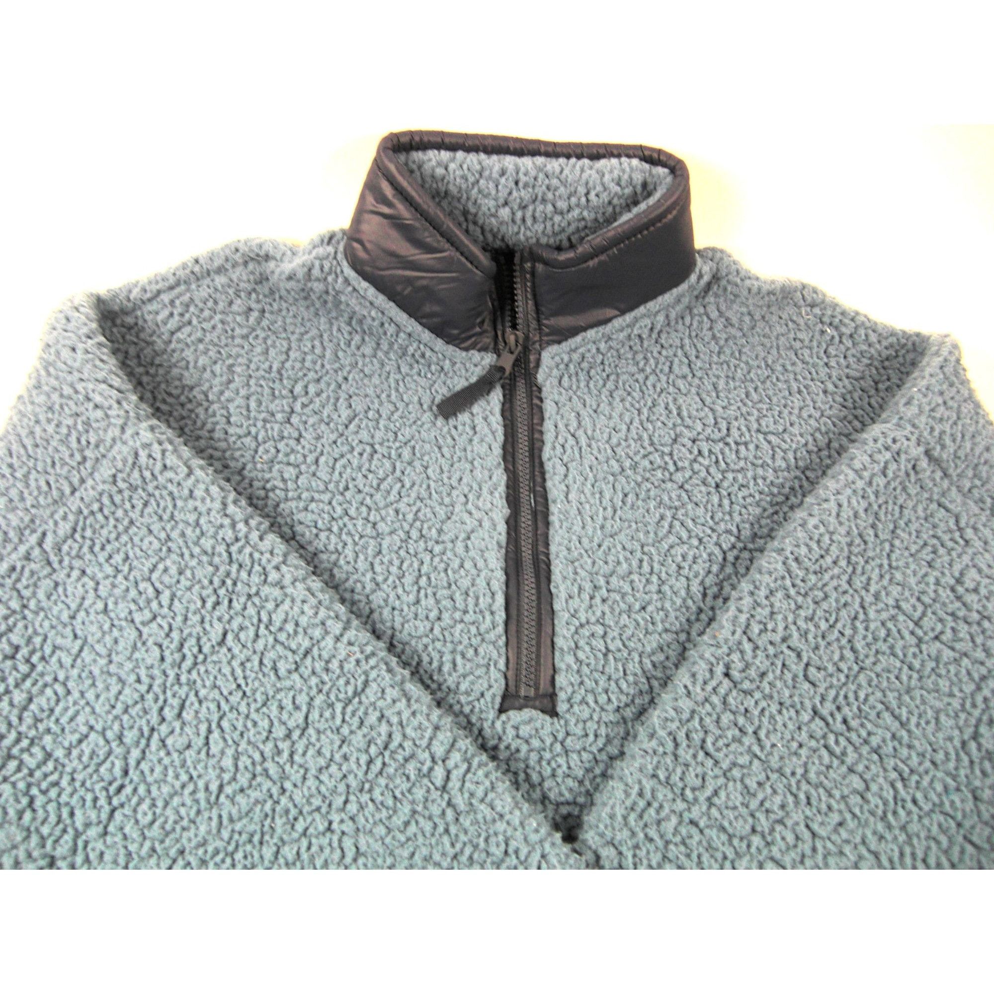 Other Blue Men's Fleece Half Zip Pullover Sweatshirt Size Large Si Size US L / EU 52-54 / 3 - 2 Thumbnail