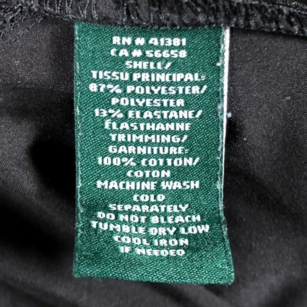 Ralph Lauren Ralph Lauren Womens Pants Black Pull On High Rise Capri Stretch 8 Size 24" / US 00 / IT 34 - 5 Thumbnail