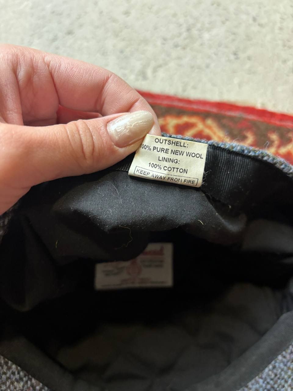 Harris Tweed × Vintage Vintage Y2K Harris Tweed Wool Hooligan Cap Size ONE SIZE - 9 Thumbnail