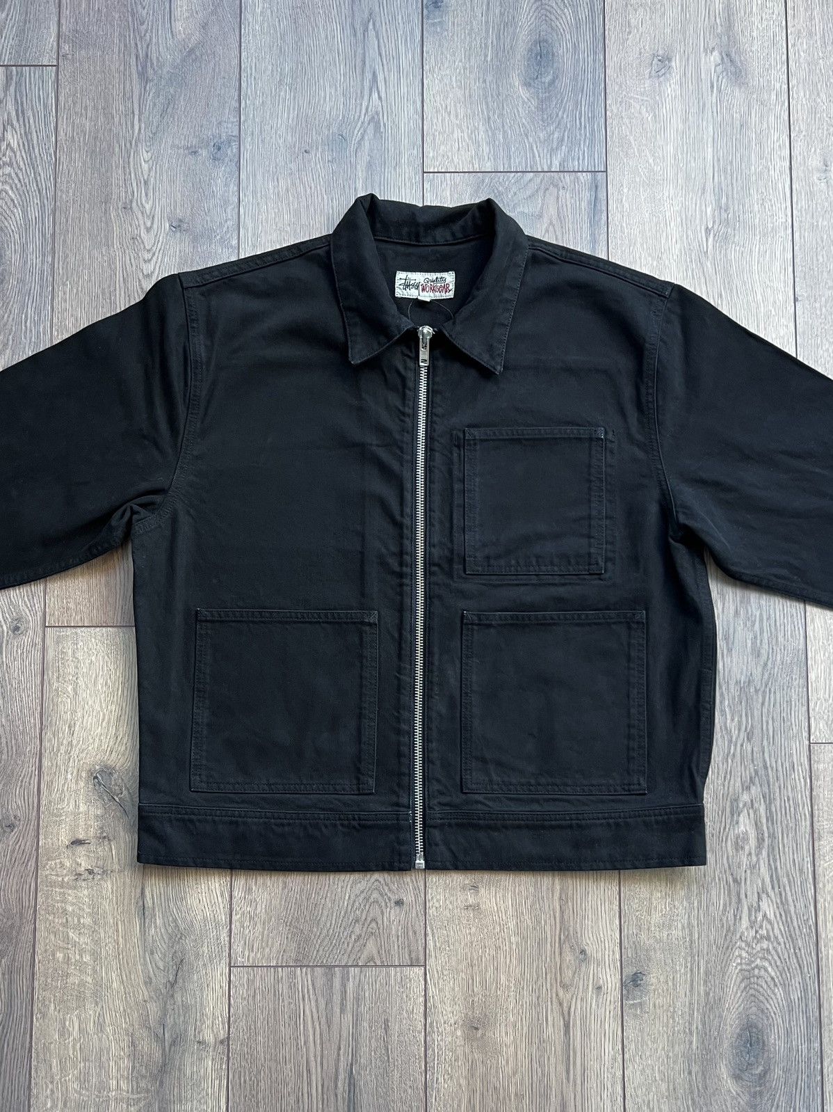 Stussy Stussy Denim Work Jacket “Black” Medium Size US M / EU 48-50 / 2 - 2 Thumbnail