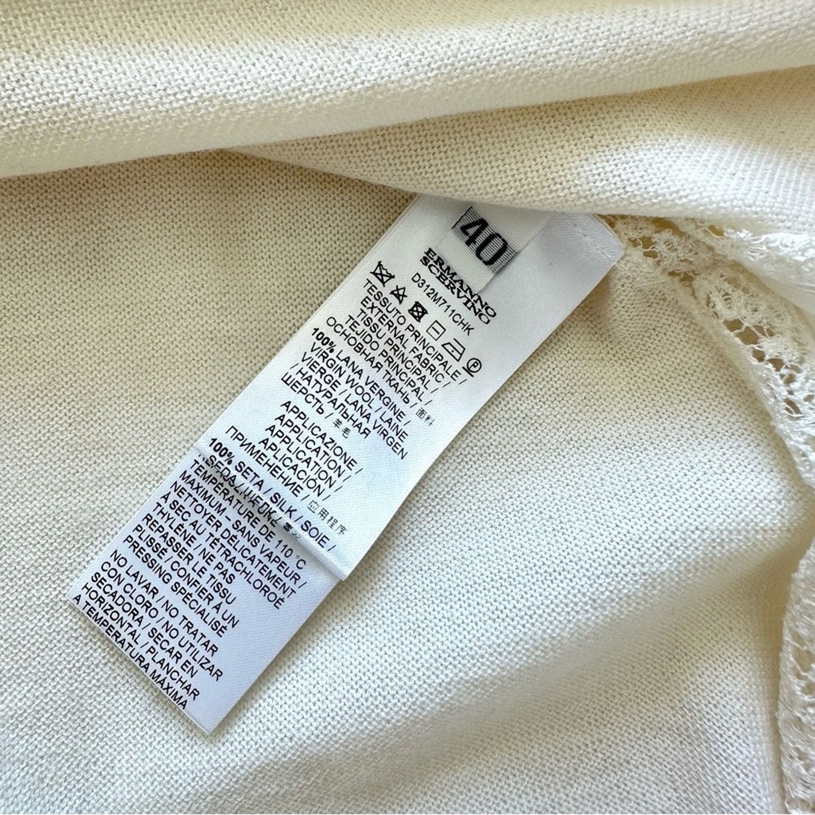 Ermanno Scervino Ermanno Scervino sweater retail size 40IT or 4 US Authentic Size S / US 4 / IT 40 - 6 Thumbnail