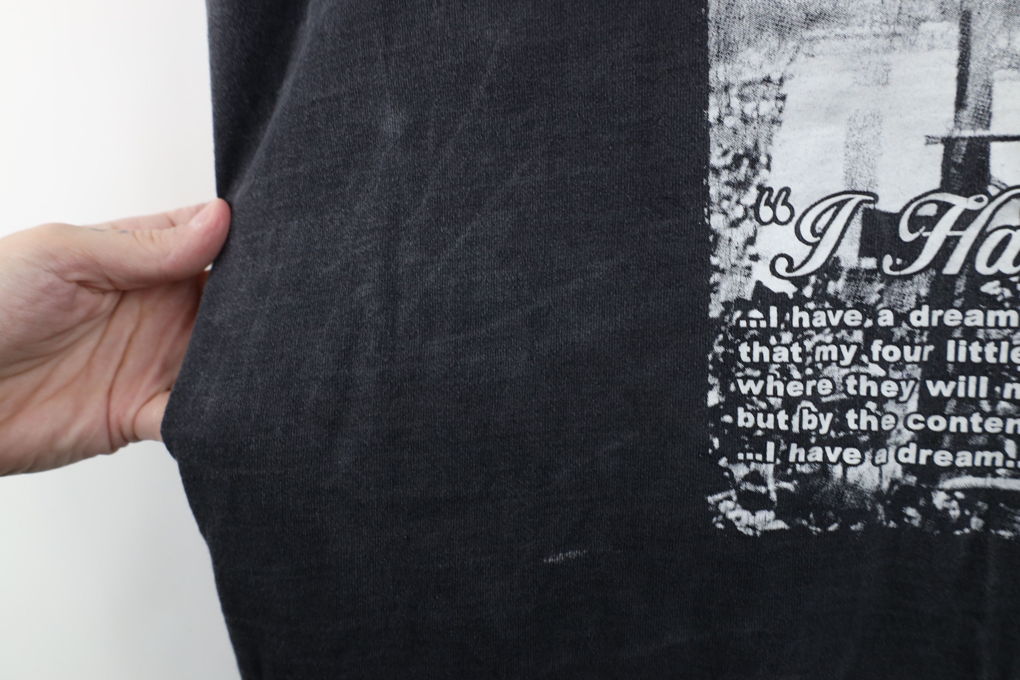 Vintage Vintage Y2K Streetwear President Barack Obama MLK Jr T-Shirt Size US XXL / EU 58 / 5 - 7 Thumbnail