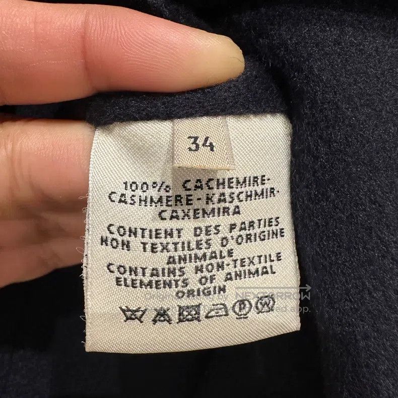 Hermes Hermes Asymmetrical Button Long Cashmere Overcoat Size XXS / US 00 / IT 34 - 4 Thumbnail