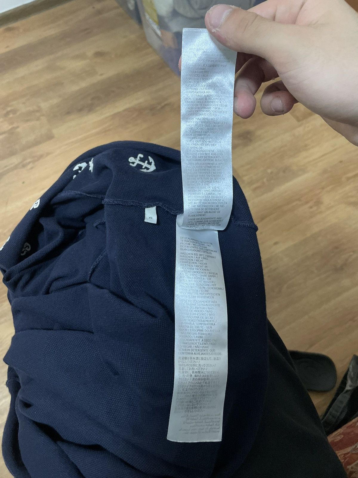 Gucci Gucci polo with anchor Size US XL / EU 56 / 4 - 11 Thumbnail