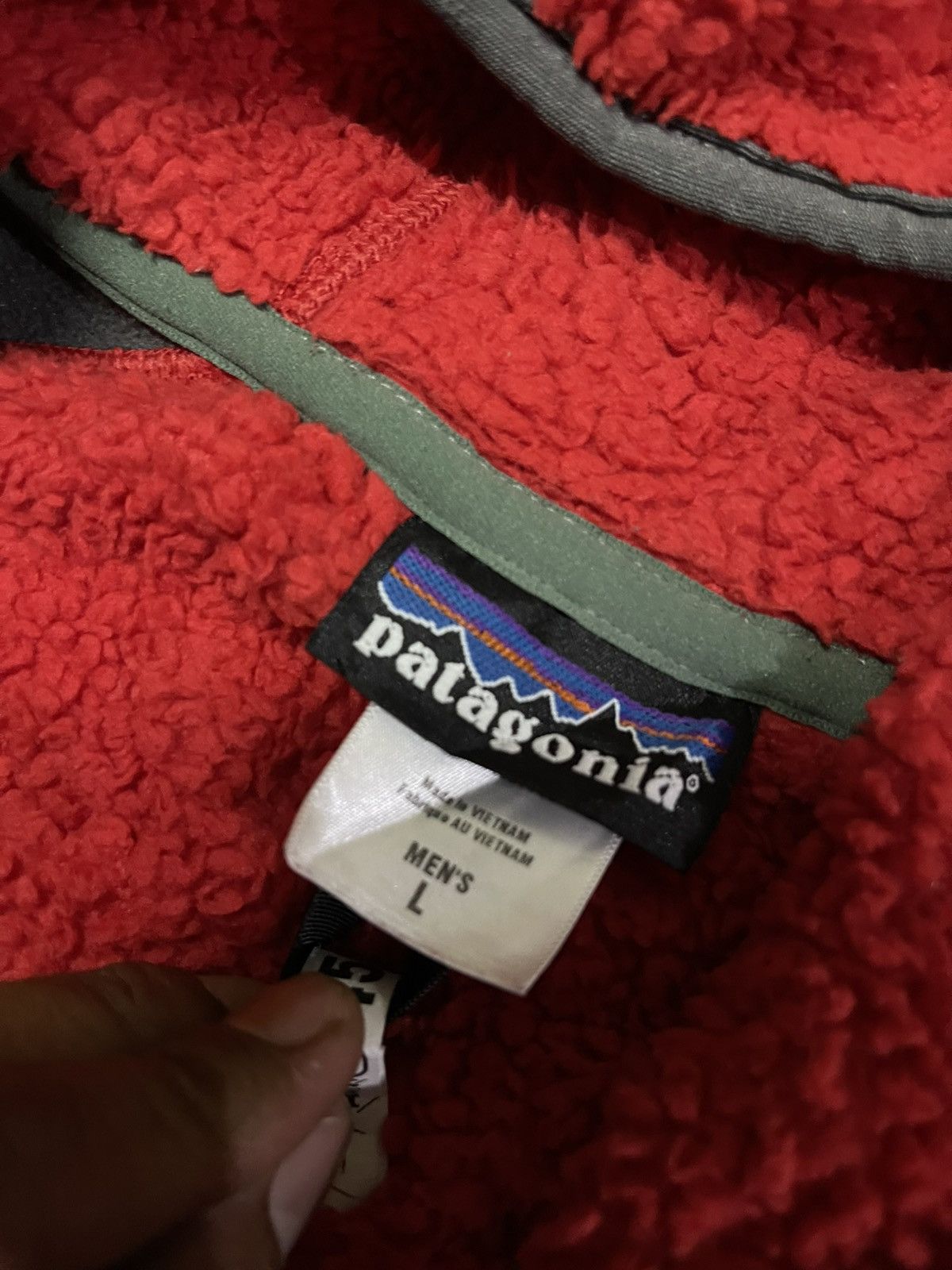 Patagonia Polartec Patagonia Hybrid Sherpa Fleece Hooded Jacket Size US L / EU 52-54 / 3 - 12 Thumbnail