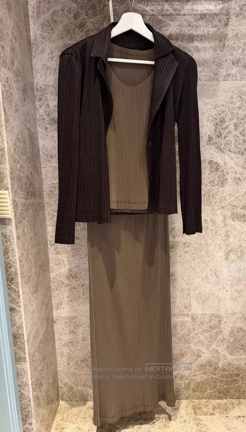 Issey Miyake Issey Miyake Brown Vest Size M / US 6-8 / IT 42-44 - 1 Thumbnail