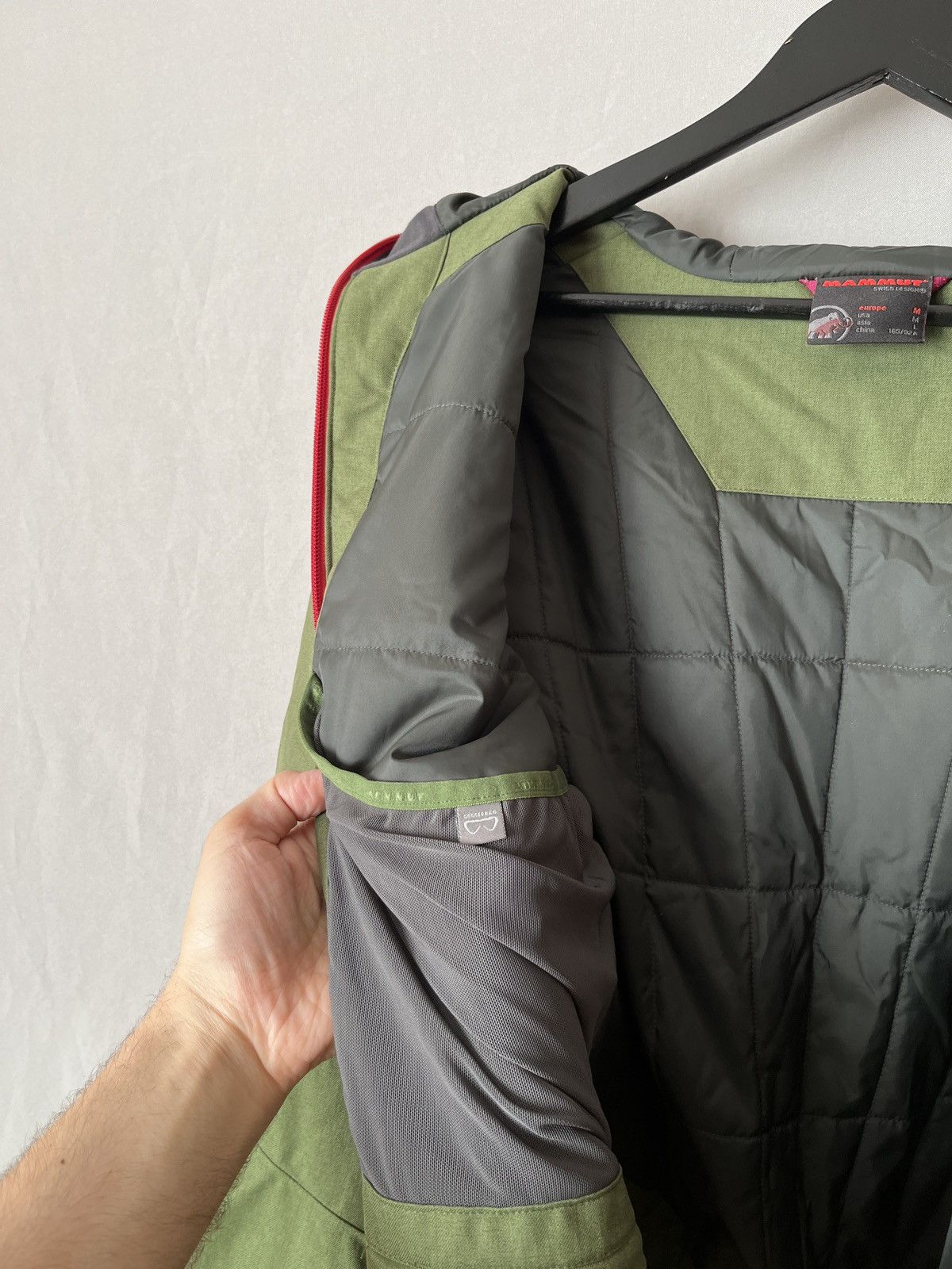 Mammut Mammut Niva HS Green DRYTech Hard Shell Premium Parka Jacket Size M / US 6-8 / IT 42-44 - 21 Thumbnail