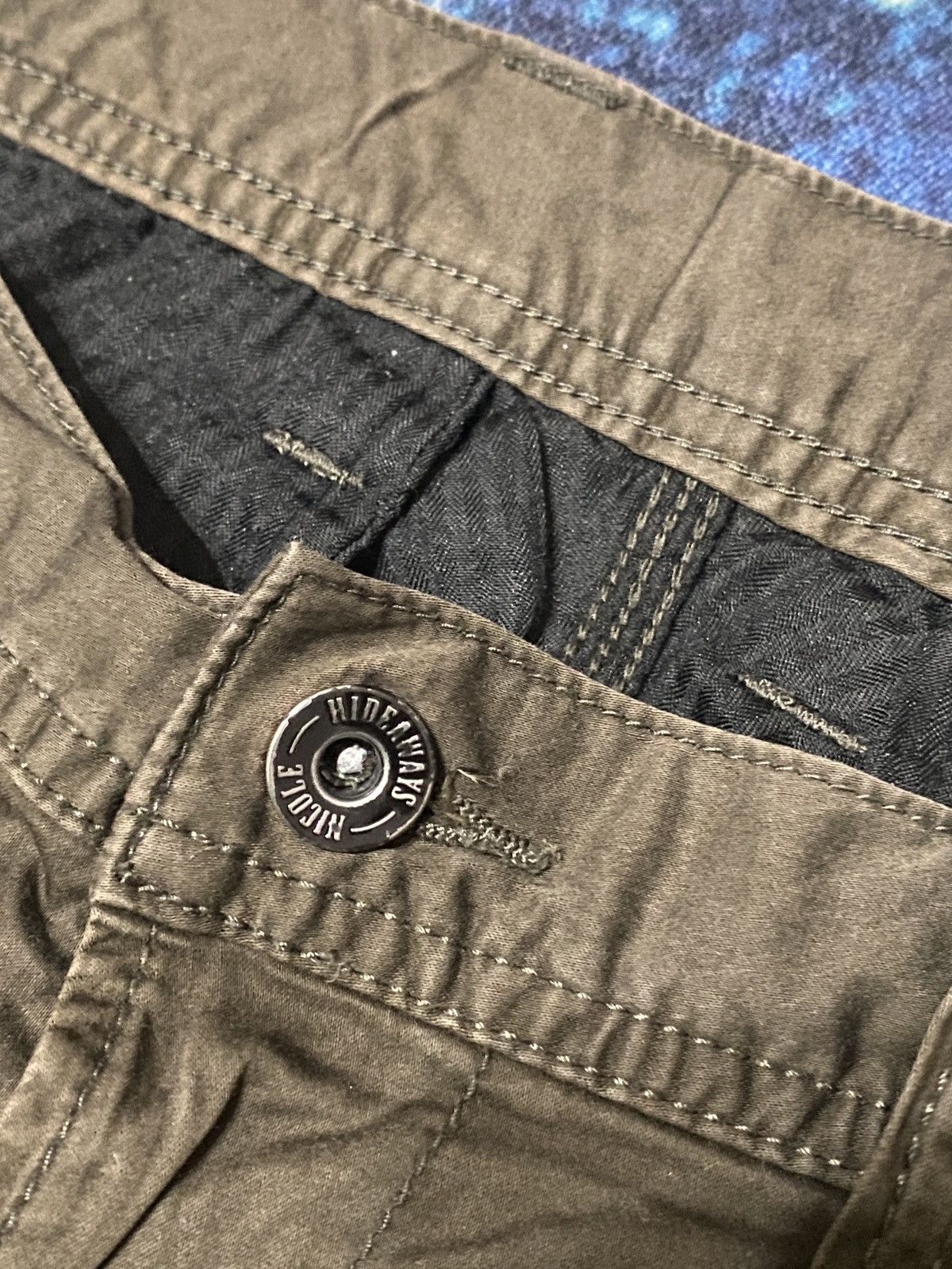 HIDEAWAYS × Japanese Brand 🔥STEALS🔥Hideaways Nicole Cargo pant multipocket Size 31" - 8 Thumbnail